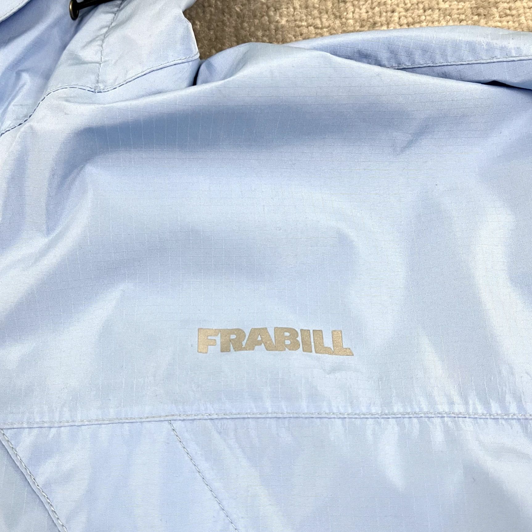 Vintage VINTAGE is not applicable; FRABILL Jacket Mens 2XL Light Blue Ice Fishing Rain Coat Hooded Winter 3M Size US XXL / EU 58 / 5 - 3 Thumbnail