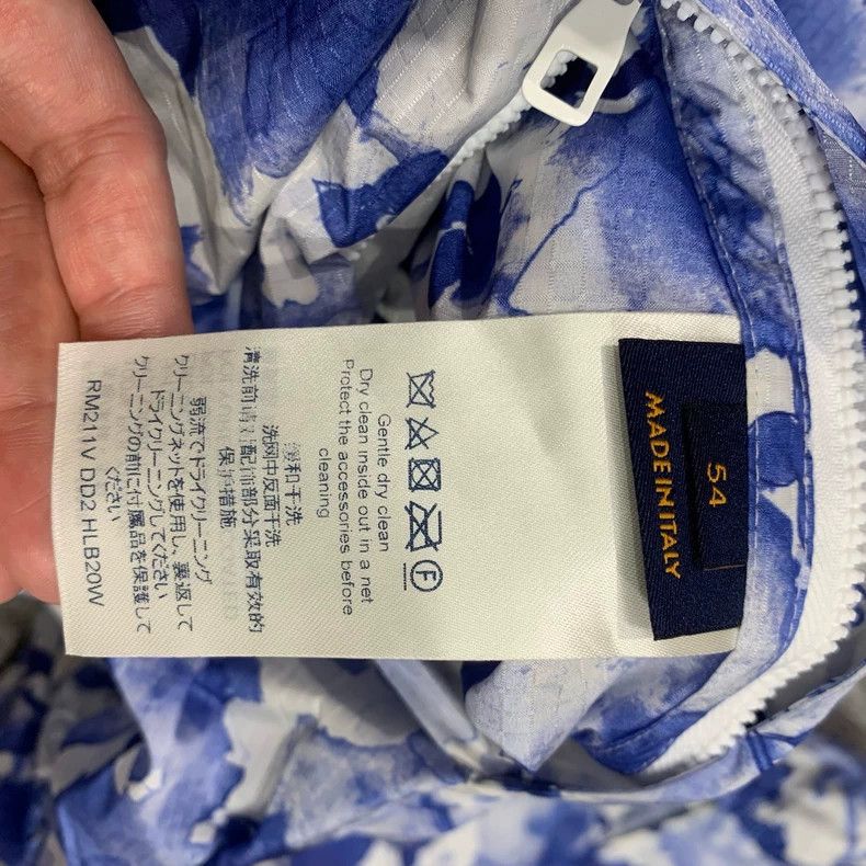 Louis Vuitton Louis Vuitton Blue ink presbyopia full print assault jacket Size US L / EU 52-54 / 3 - 4 Thumbnail