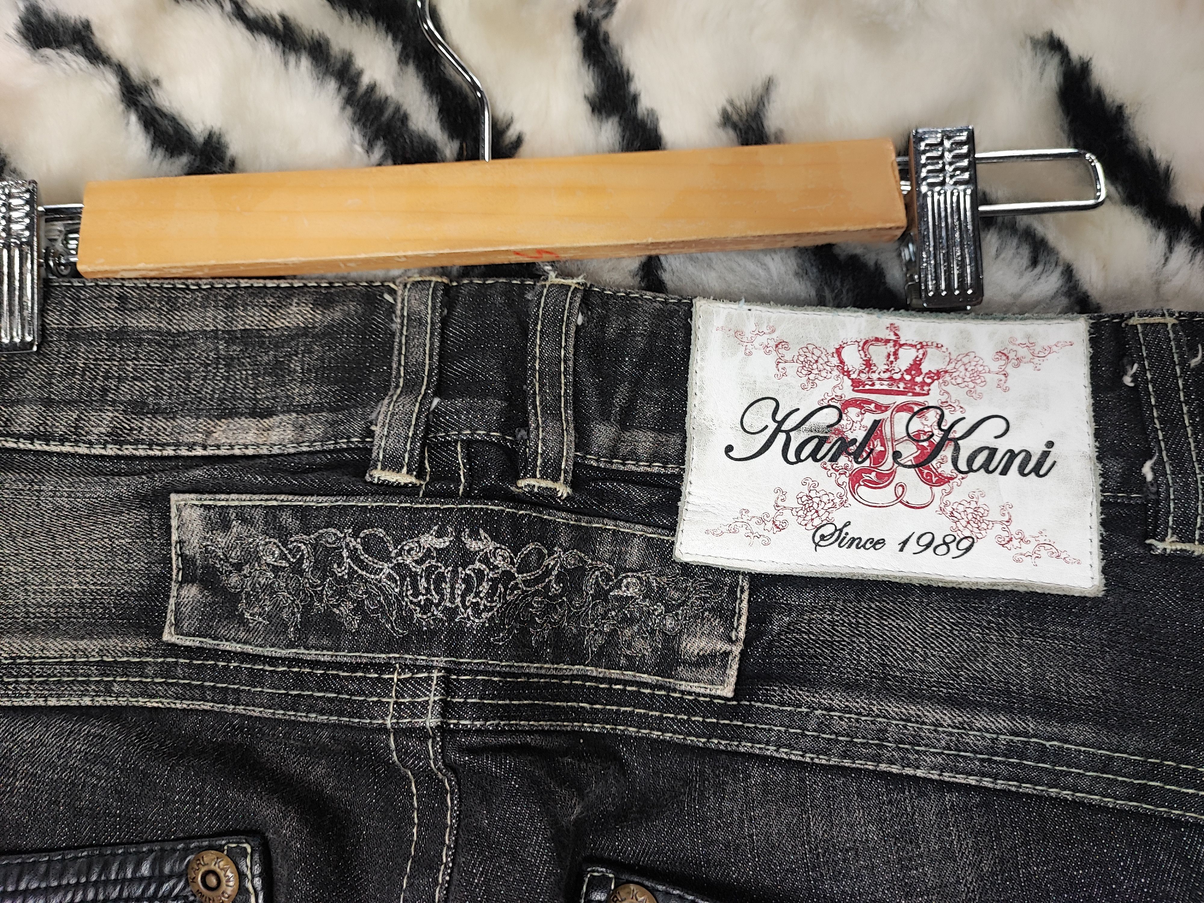 Karl Kani Vintage 90’s Style Karl Kani Baggy Distress Jean Size US 30 / EU 46 - 19 Thumbnail