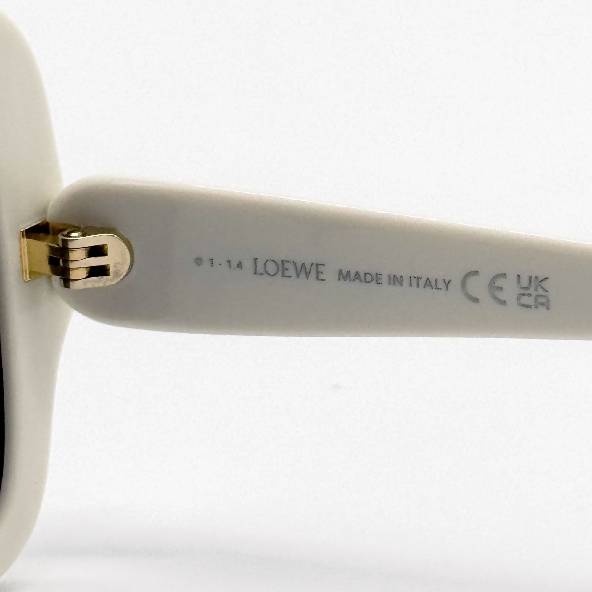 New, LOEWE Sunglasses LW40134U 25A Authentic Loewe LW40134U White Prescription Sunglasses main image 2