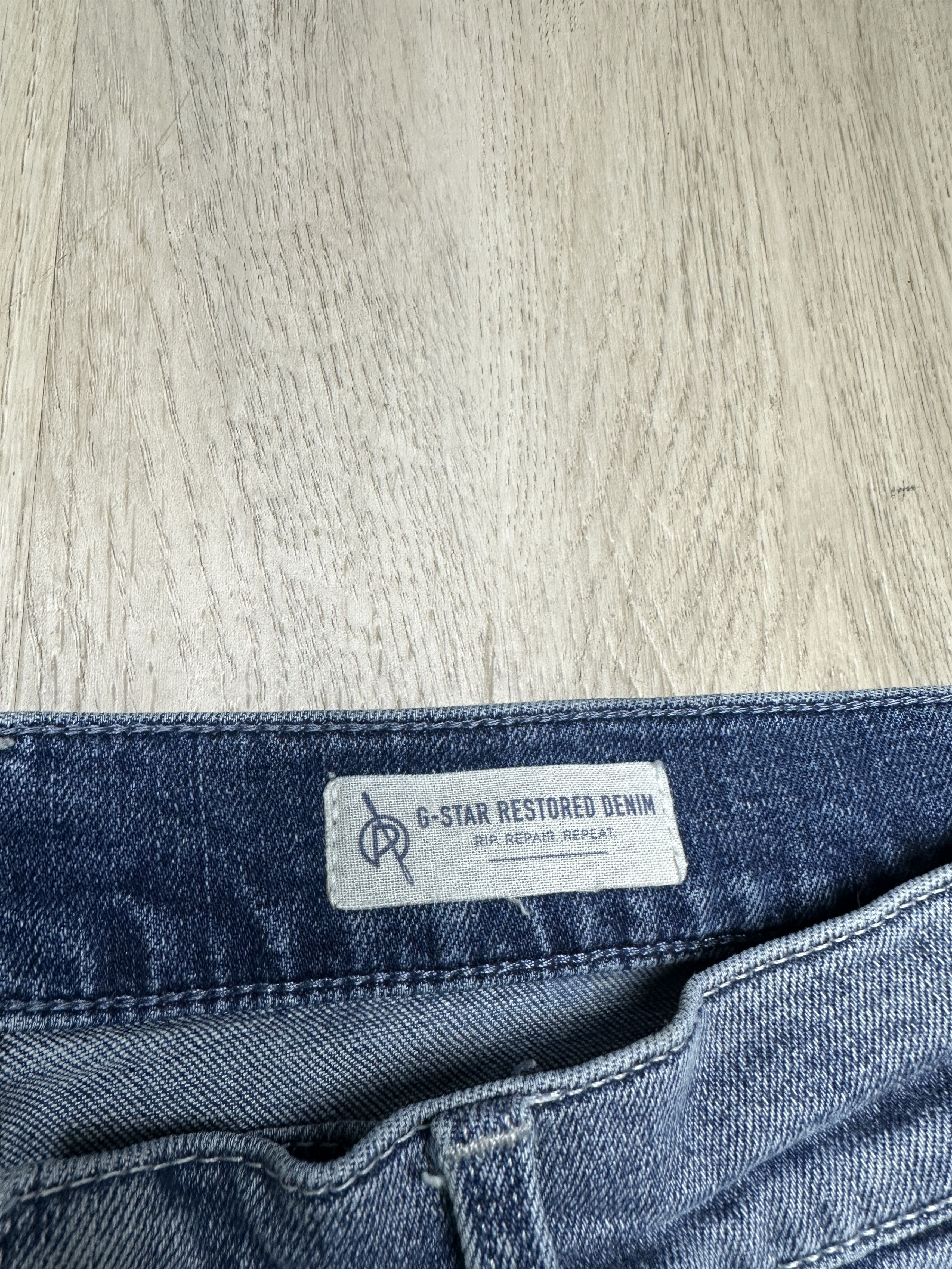 G-Star G Star Raw 3301 Slim Mens Denim Pants Jeans Size US 32 / EU 48 - 4 Thumbnail
