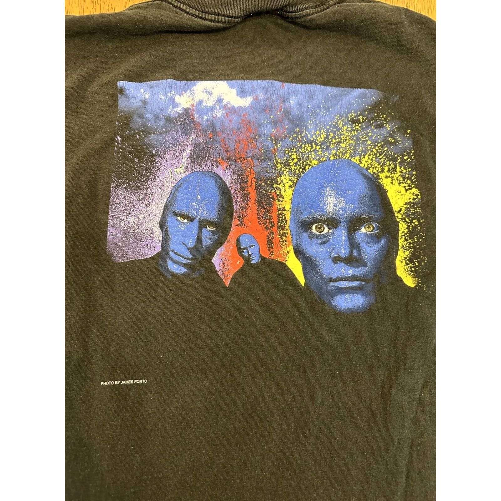 Vintage VINTAGE Blue Man Group Live At Luxor T Shirt Small Size US S / EU 44-46 / 1 - 5 Thumbnail