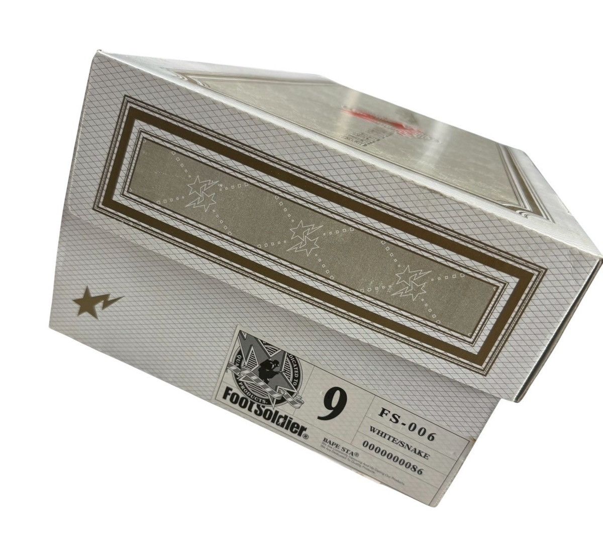 Bape BAPE Apesta White/snake Size US 9 / EU 42 - 9 Thumbnail