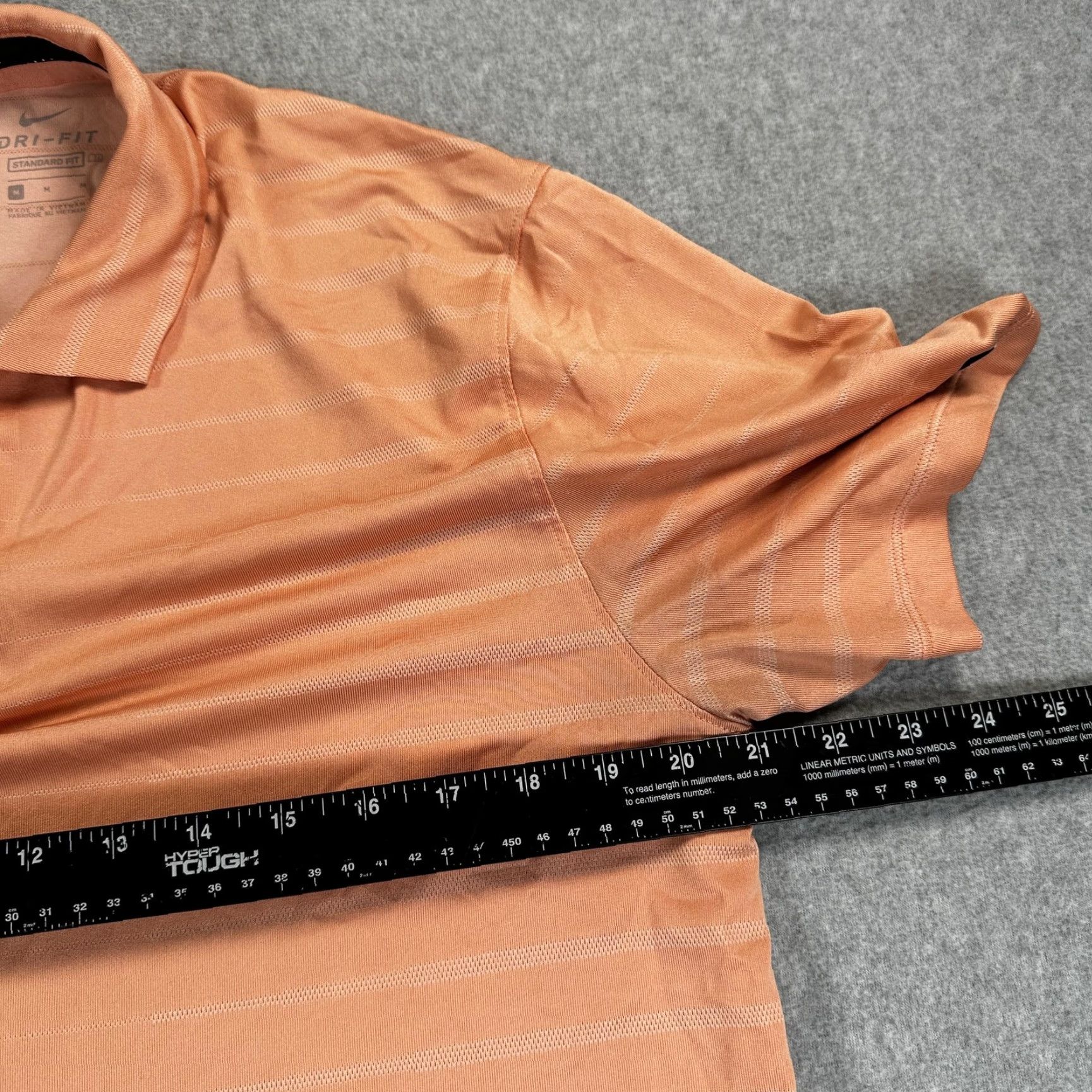 Nike Nike Dri-FIT Polo Shirt Mens M Orange Striped Golf Short Sleeve Polo Shirt Nike Dri-FIT Mens M Orange Striped Short Sleeve Golf Polo Size US M / EU 48-50 / 2 - 6 Thumbnail