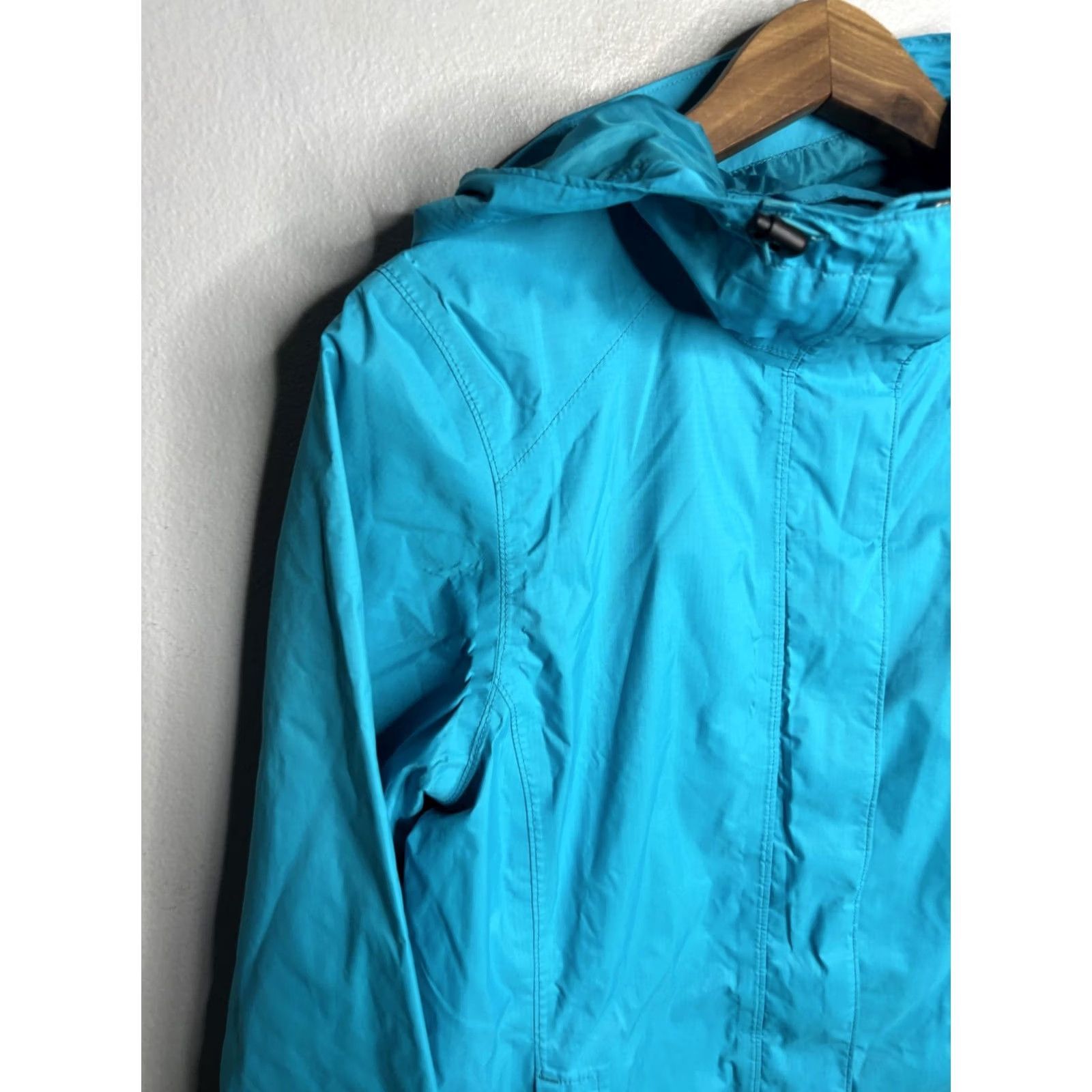 Marmot Marmot Jacket Womens Small Blue Hooded Lightweight Windbreaker Full Zip Nylon Size S / US 4 / IT 40 - 2 Thumbnail