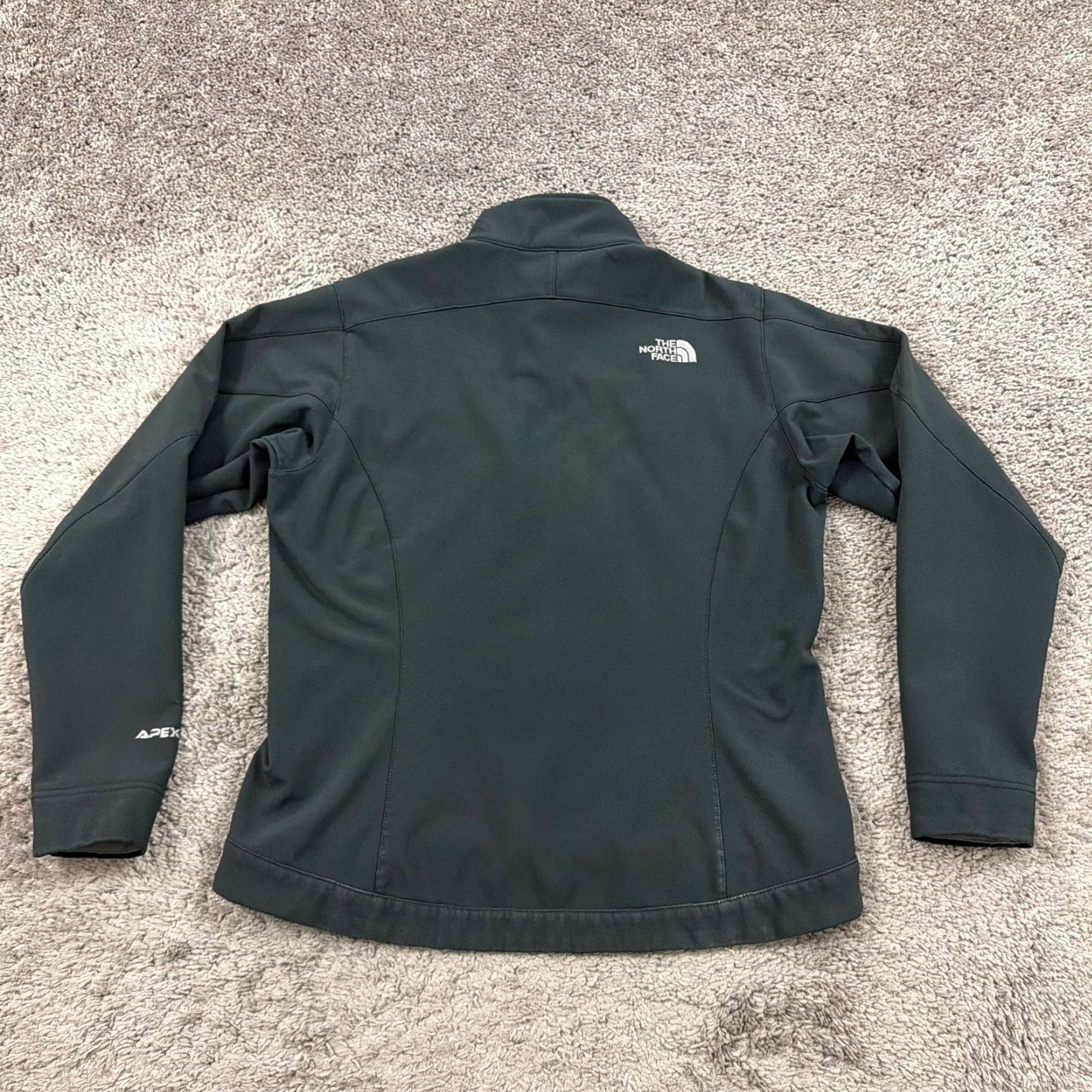 The North Face VINTAGE The North Face Jacket Womens M Black Apex Full Zip Lightweight Lined Stretch Size M / US 6-8 / IT 42-44 - 7 Thumbnail