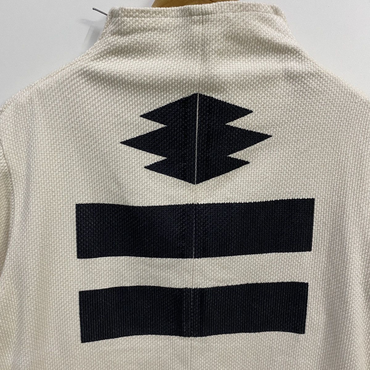 Japanese Brand Japanese Multi Zip Knit Sweater Pullover Half Zip Size US M / EU 48-50 / 2 - 10 Thumbnail
