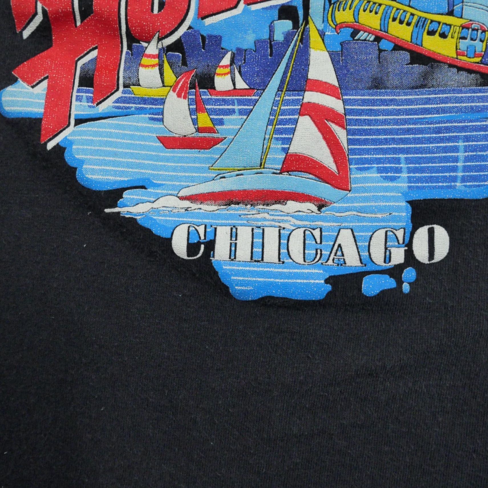 Planet Hollywood VINTAGE Planet Hollywood T Shirt Mens XL Black 90s Y2K Chicago Logo Graphic Print Crew Neck Short Sleeve Art 90s Mens Size US XL / EU 56 / 4 - 5 Thumbnail