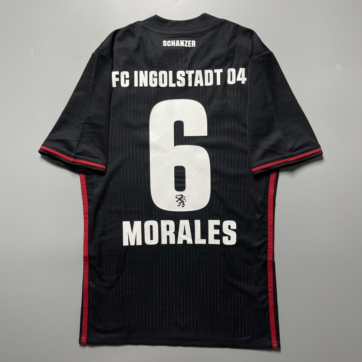 Adidas FC INGOLSTADT 04 ADIDAS FOOTBALL HOME JERSEY #6 MORALES Size US S / EU 44-46 / 1 - 1 Thumbnail