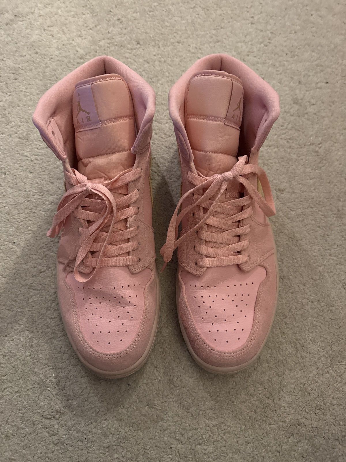 Nike Air Jordan 1 Pink size 11.5 Size US 11.5 / EU 44-45 - 4 Thumbnail