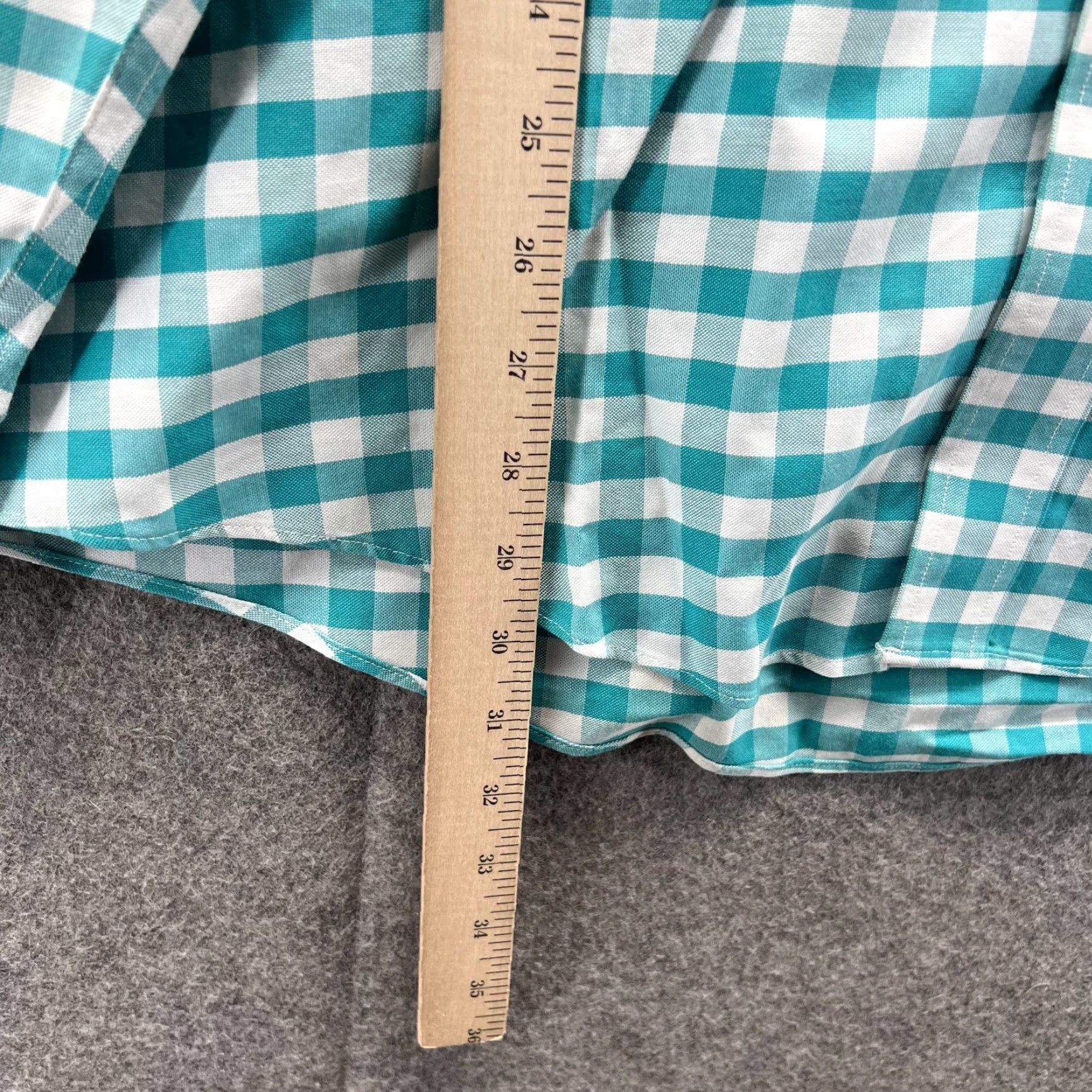 Brooks Brothers VINTAGE Brooks Brothers Shirt Men XL Blue Check American Supima Cotton Regent Size US XL / EU 56 / 4 - 6 Thumbnail
