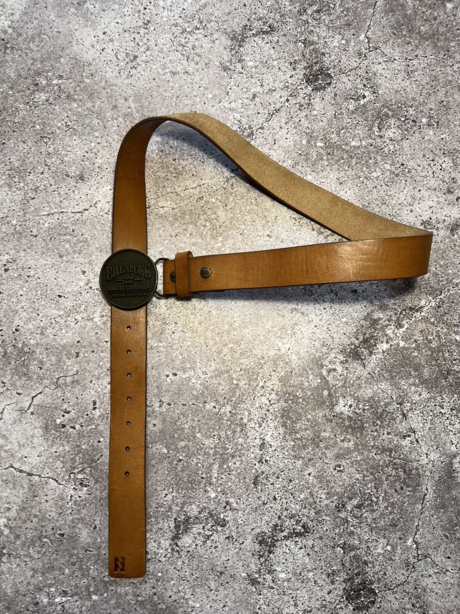 Billabong × Vintage Vintage Belt Billabong Archival Leather Y2k Style Size ONE SIZE - 2 Thumbnail