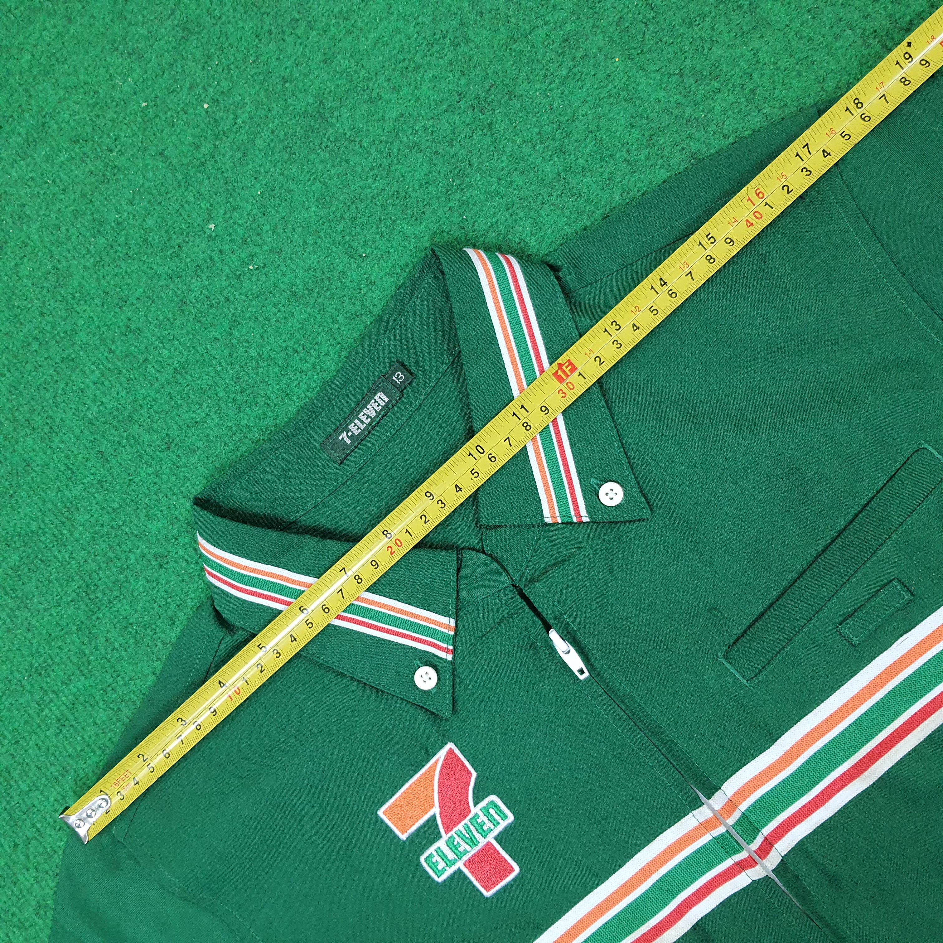 Japanese Brand × Vintage Vintage 7 Eleven Japan Worker Staff Uniform Jacket C219N23 Size US M / EU 48-50 / 2 - 9 Thumbnail