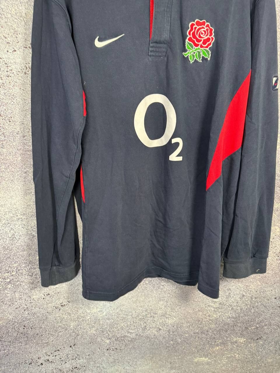 Nike 90's Vintage England Rugby Nike Team Blokcore Jersey Size US XXL / EU 58 / 5 - 4 Thumbnail