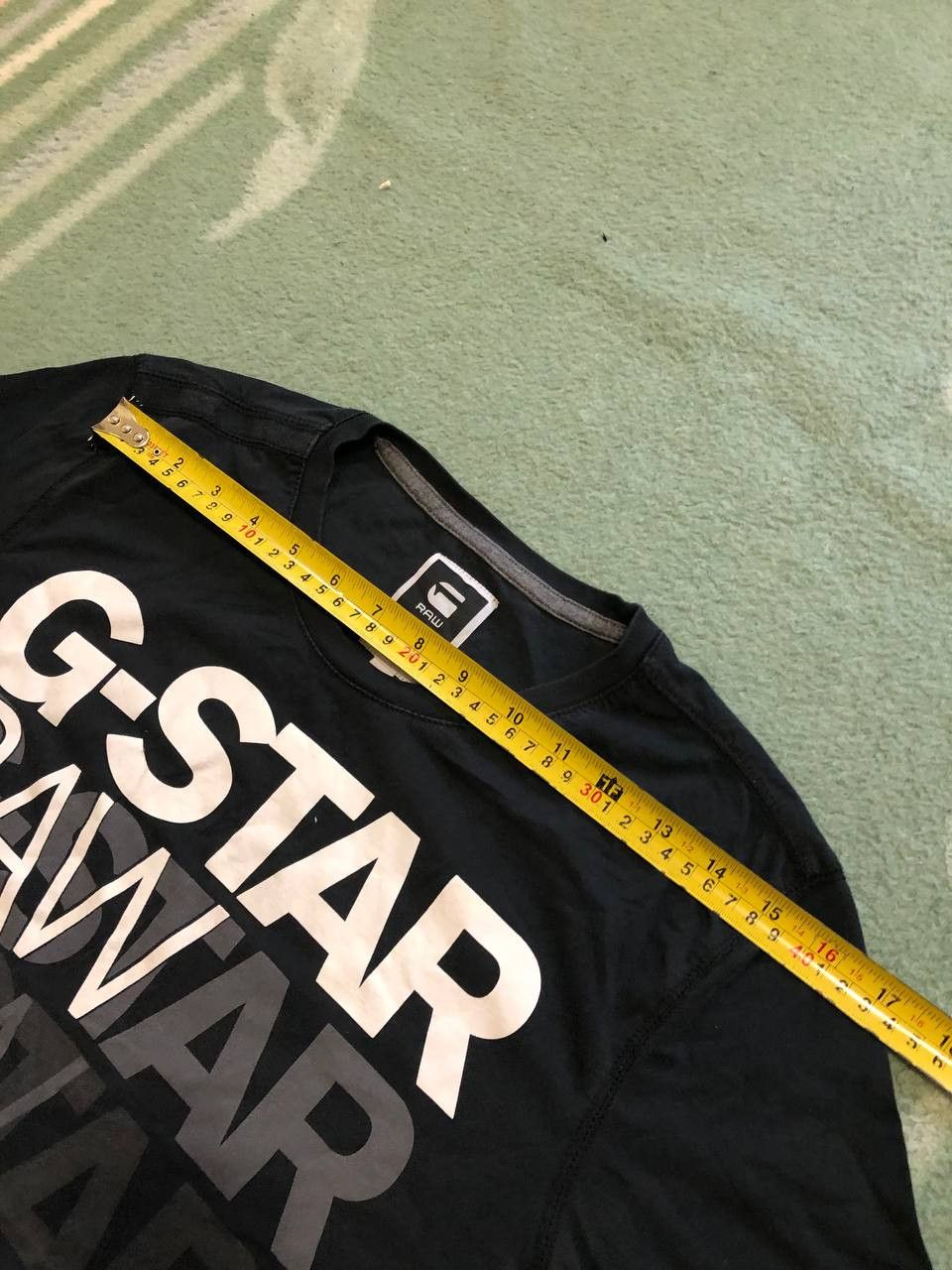 G-Star Vintage big logo G-Star Raw T-shirt black Y2K size M Size US M / EU 48-50 / 2 - 10 Thumbnail