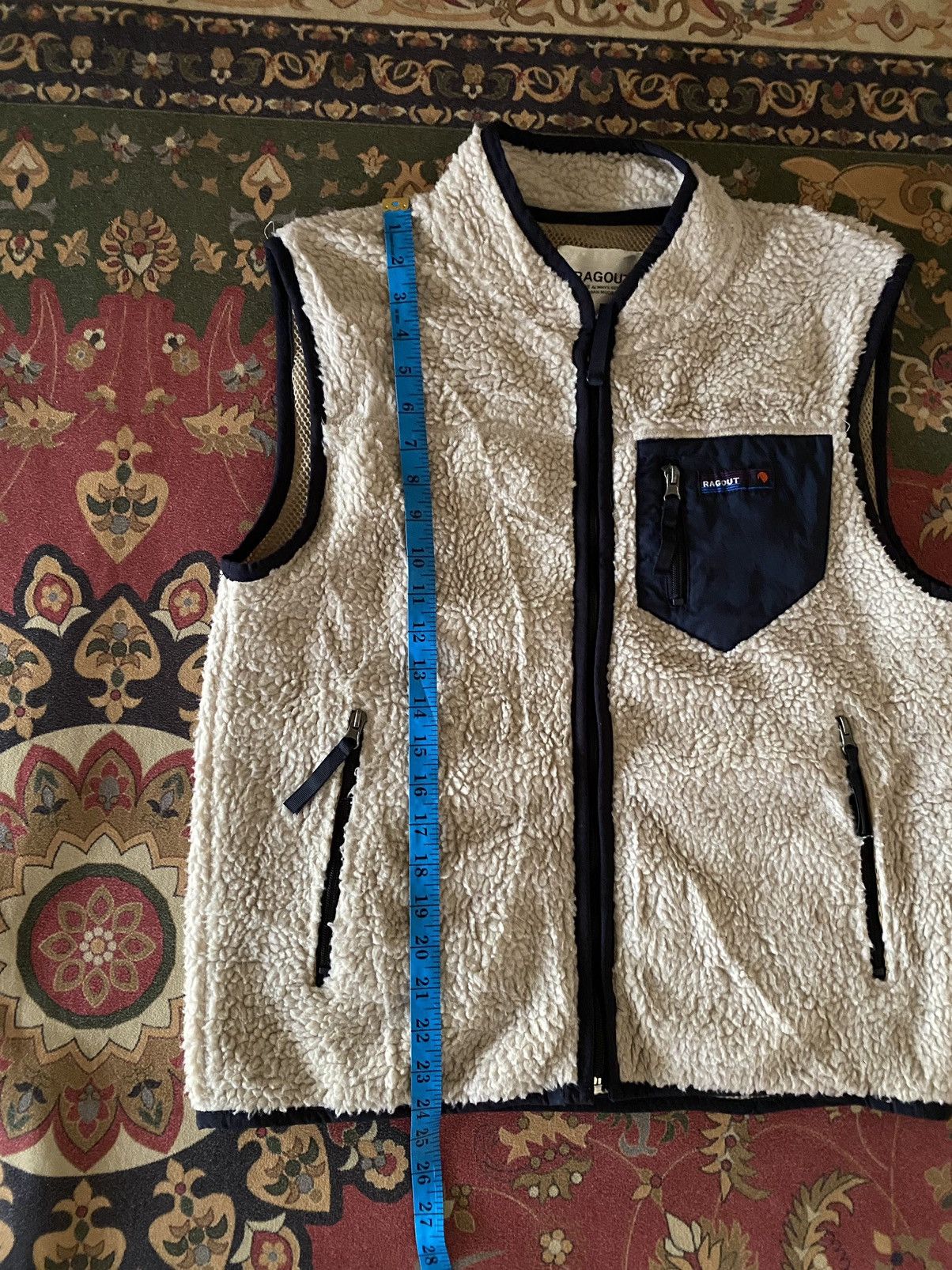 Japanese Brand Japanese Brand RAGOUT Single Pocket Fleece/Vest Jacket Size US M / EU 48-50 / 2 - 16 Thumbnail