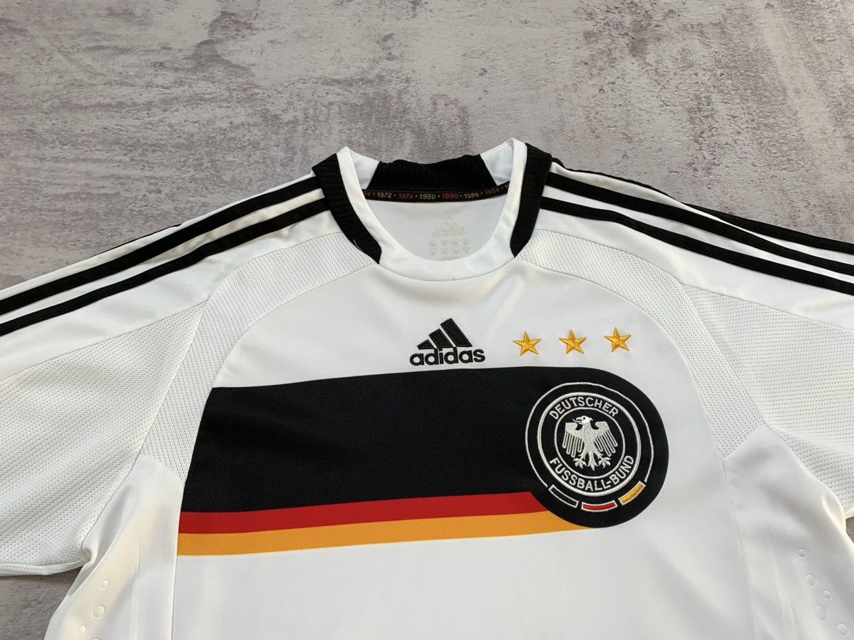 Vintage ADIDAS SOOCER JERSEY GERMANY DEUTSCHLAND 2008 HOME T-SHIRT Size US XL / EU 56 / 4 - 3 Thumbnail