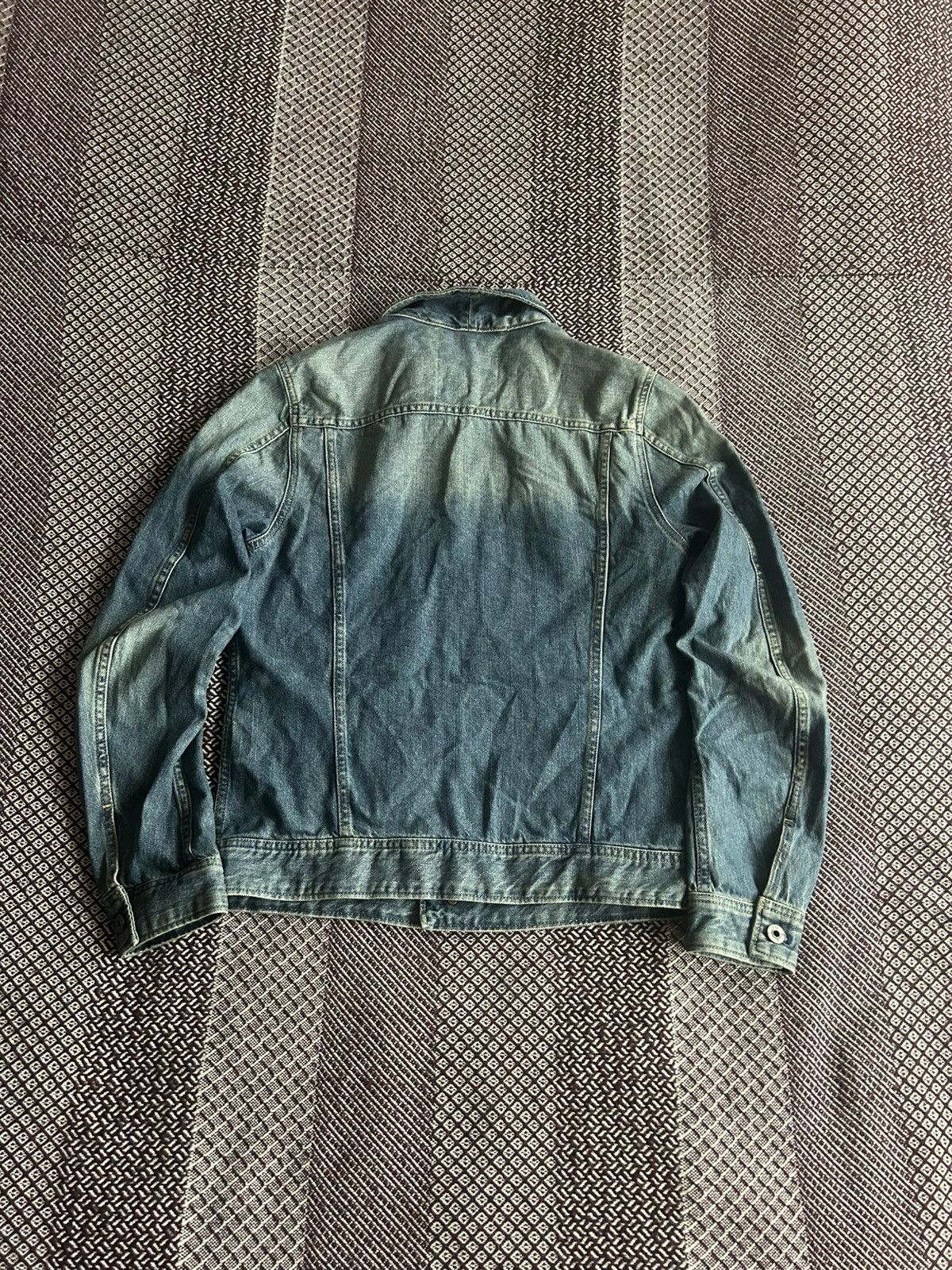G-Star G-star Raw 3301 Denim Deconstructed Slim Faded Jacket Size S Size US S / EU 44-46 / 1 - 8 Thumbnail