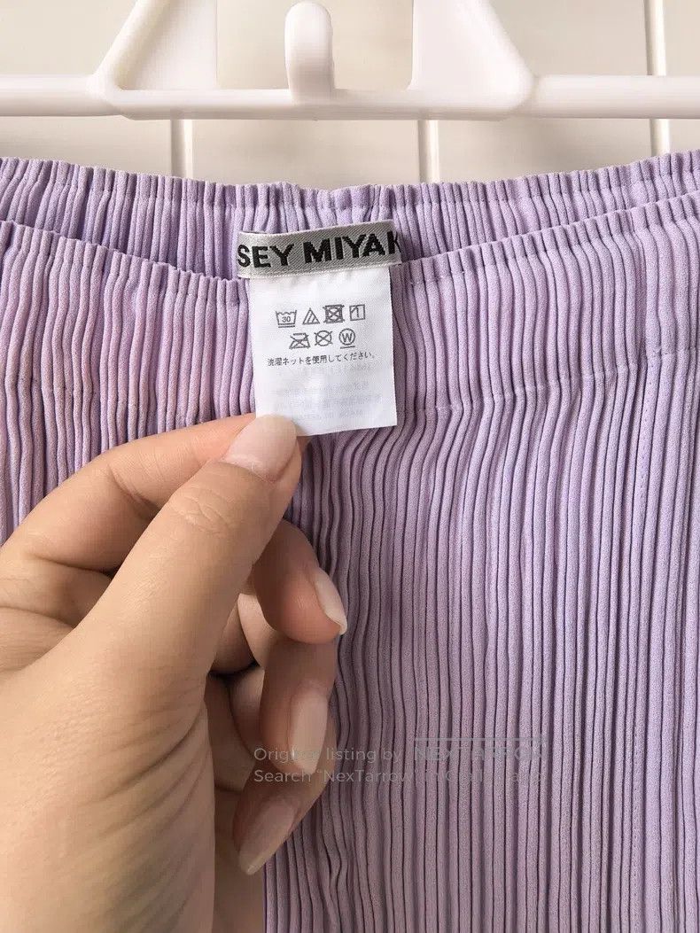 Issey Miyake Issey Miyake size:1 Main Line Slim Straight Pants Size 31" - 2 Thumbnail