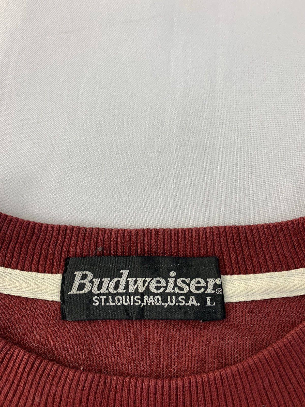 Budweiser 90s Budweiser St. Louis Embroidery Logo Crewneck Size US L / EU 52-54 / 3 - 5 Thumbnail