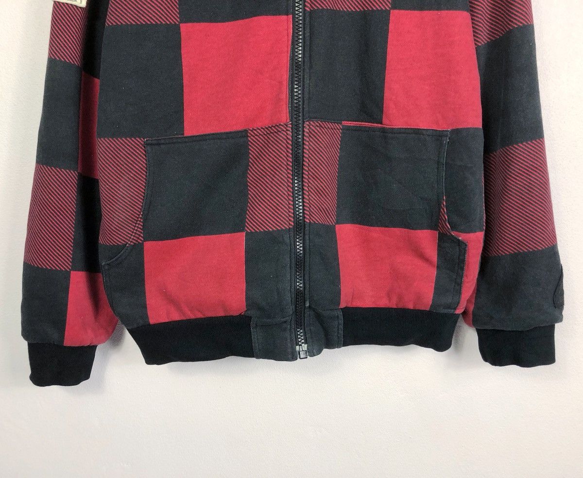 Burton × Vintage Rare Burton Snowboard Checkered Hoodie Size US S / EU 44-46 / 1 - 3 Thumbnail