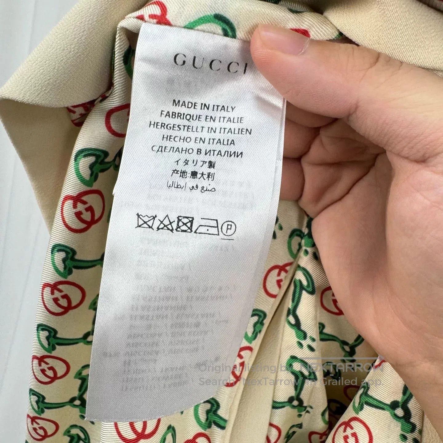 Gucci Gucci Beige Suit Jacket with Trim. Size US XXS / EU 40 - 7 Thumbnail
