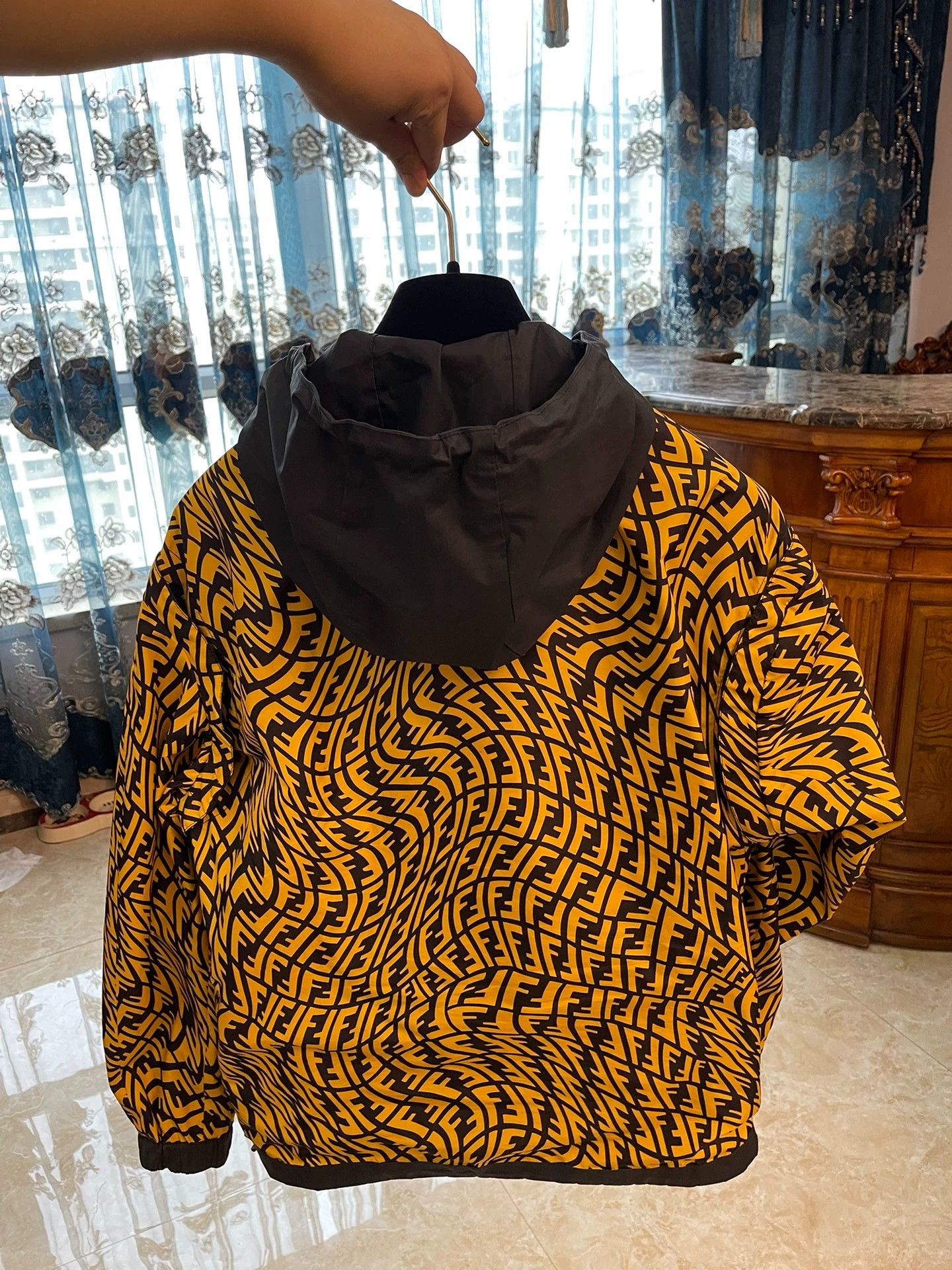Fendi Fendi Double-Sided Full Logo/Workwear Jkt 50, Detach Sleeves Size US M / EU 48-50 / 2 - 2 Thumbnail