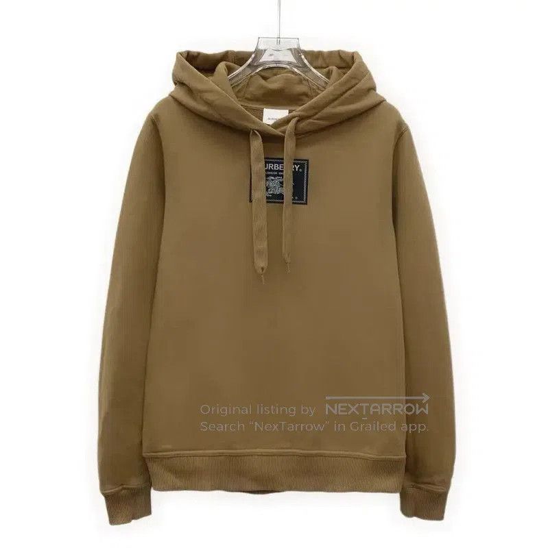 Burberry Burberry Brown Cotton Women's Sweatshirt. Size S / US 4 / IT 40 - 1 Thumbnail