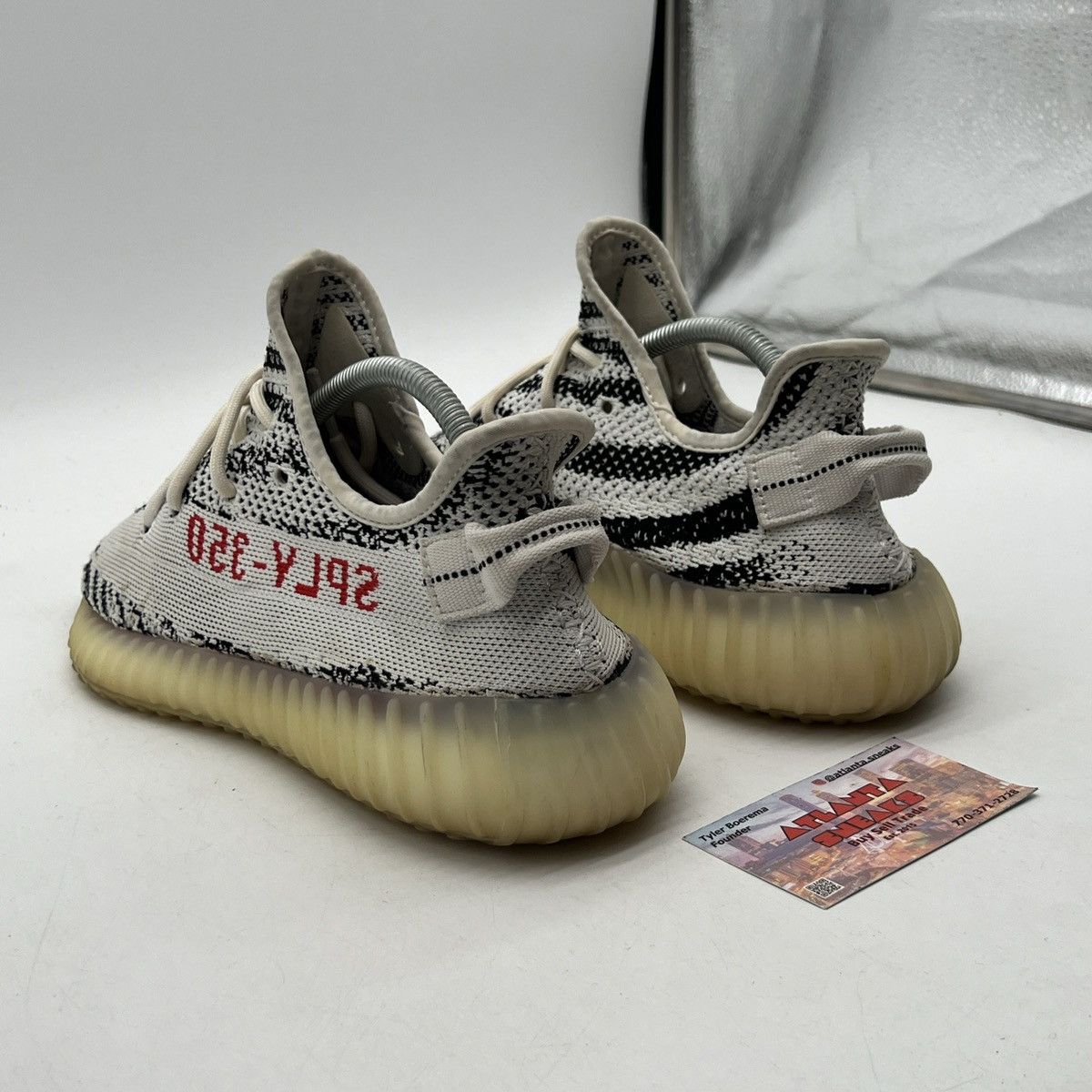 Adidas Yeezy boost 350 zebra Size US 8 / EU 41 - 4 Thumbnail