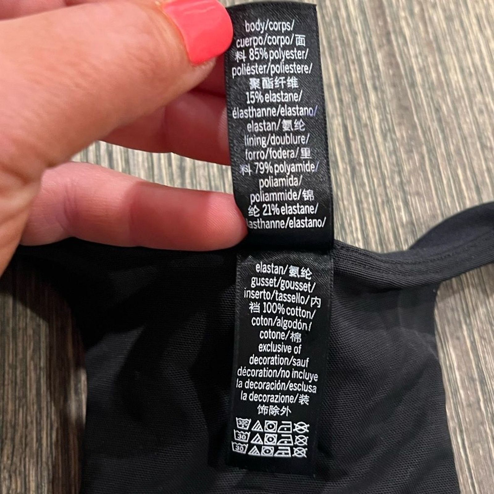 Victoria's Secret NWOT Victoria’s Secret Base High-Neck Bodysuit Open Back M Size M / US 6-8 / IT 42-44 - 3 Thumbnail