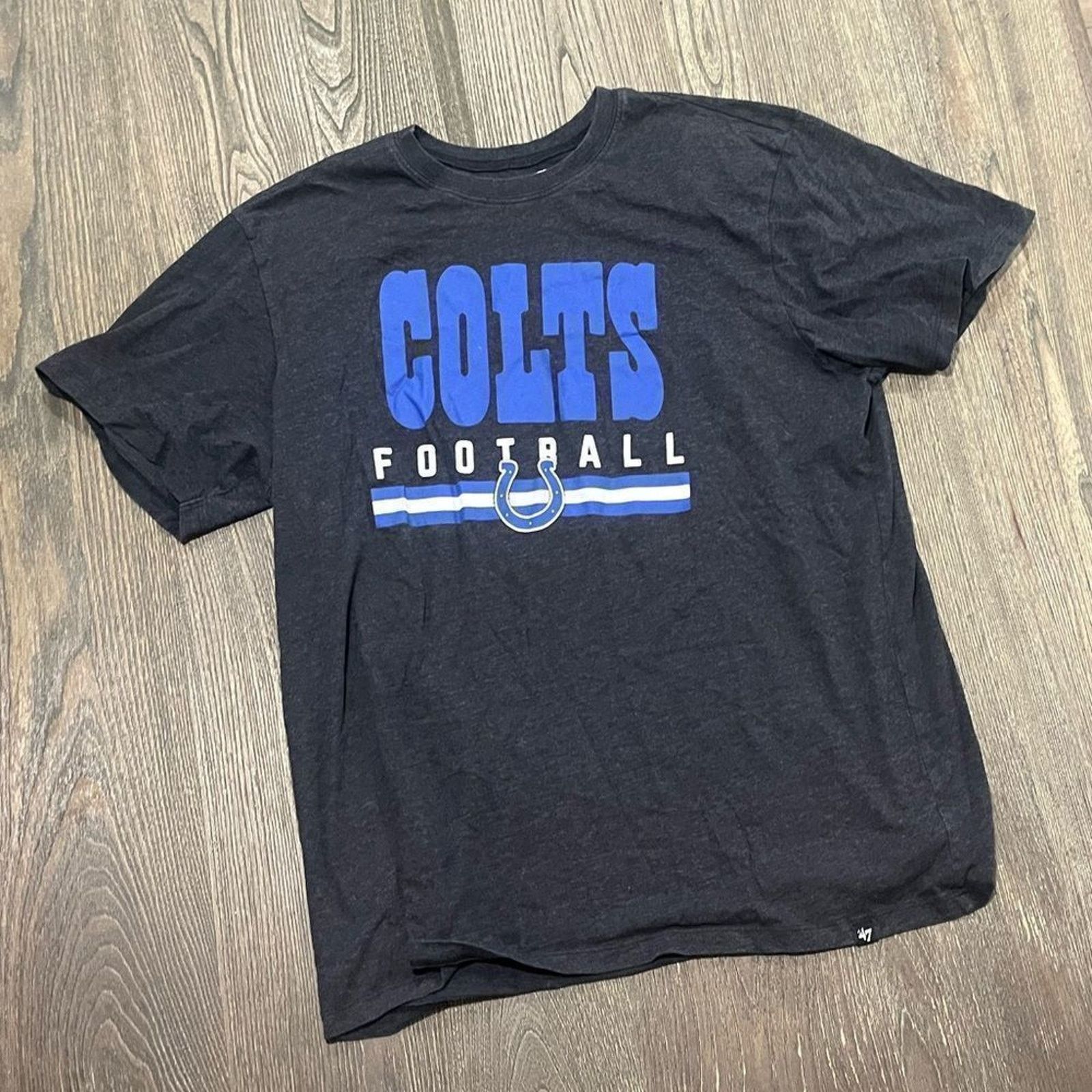 47 47 Mens Tee Shirt NFL Indianapolis Colts Football Graphic XL Size US XL / EU 56 / 4 - 1 Thumbnail