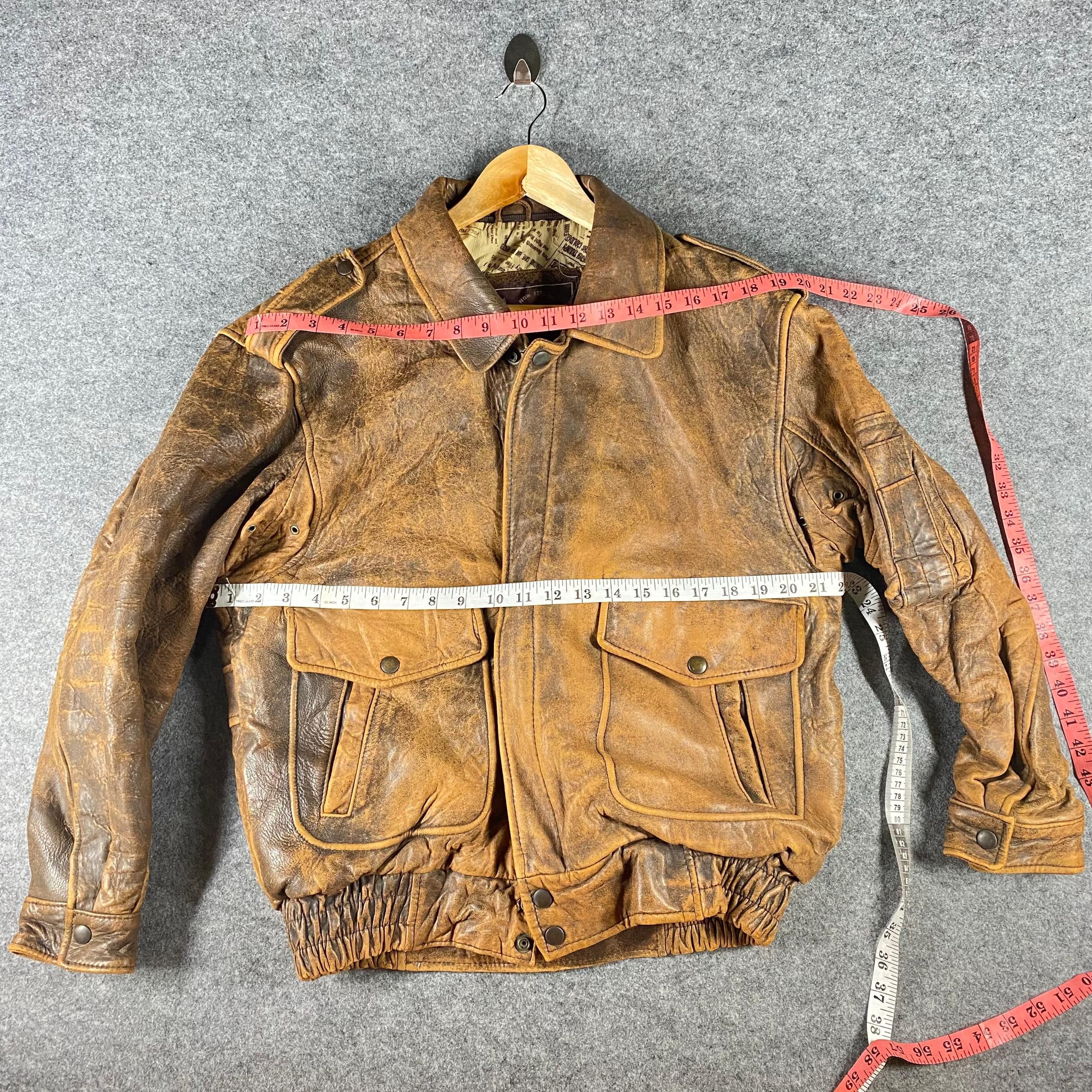 If Six Was Nine Vintage Lord Anthony Leather Jacket Size US M / EU 48-50 / 2 - 7 Thumbnail
