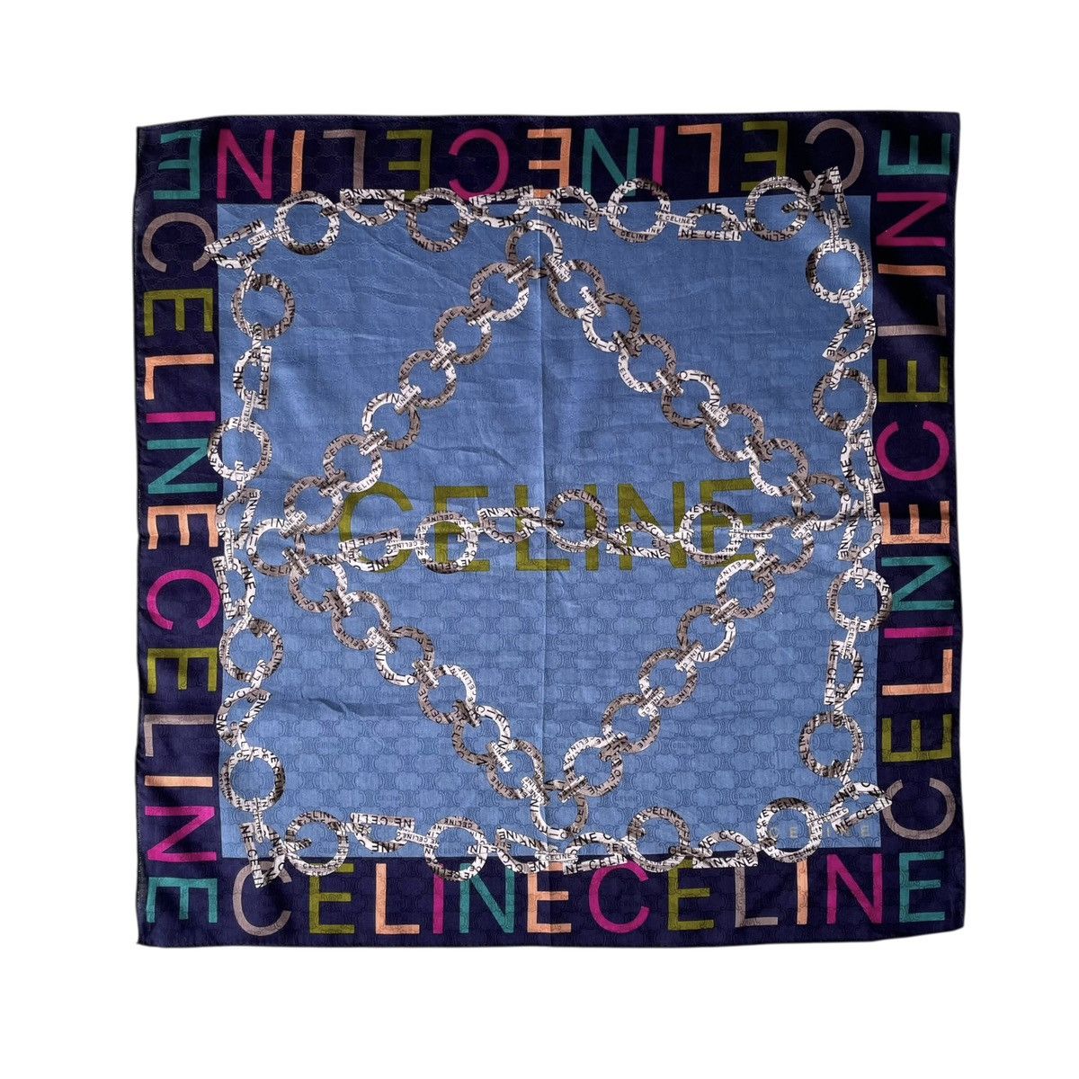 Celine Lot Of 2 Celine Paris Large Designer Handkerchief Size ONE SIZE - 3 Thumbnail
