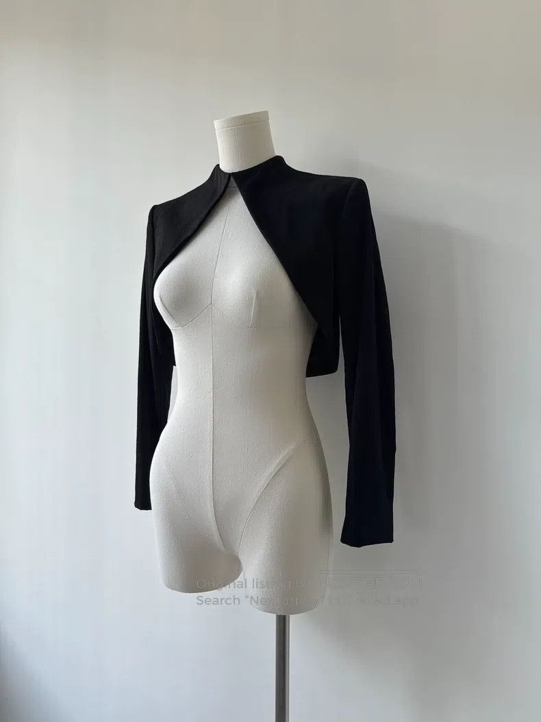 Yohji Yamamoto Yohji Yamamoto size 1 15AW Short Top Jacket Size S / US 4 / IT 40 - 2 Thumbnail