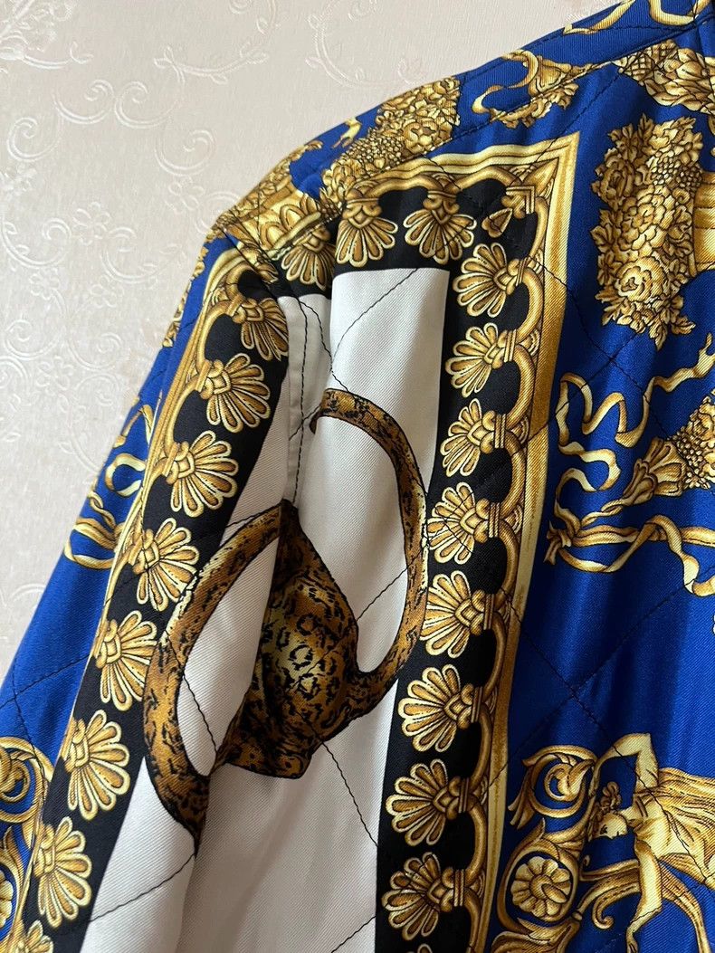 Versace Versace Cotton jacket top Size US L / EU 52-54 / 3 - 4 Thumbnail