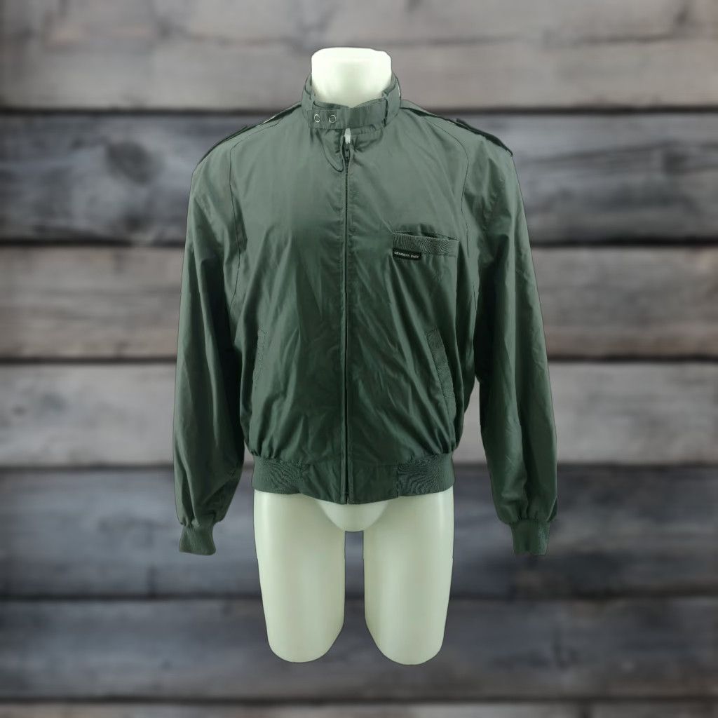 Members Only VINTAGE Members Only Gray Full Zip Racing Jacket Coat Size 44 Mens Size US S / EU 44-46 / 1 - 1 Thumbnail