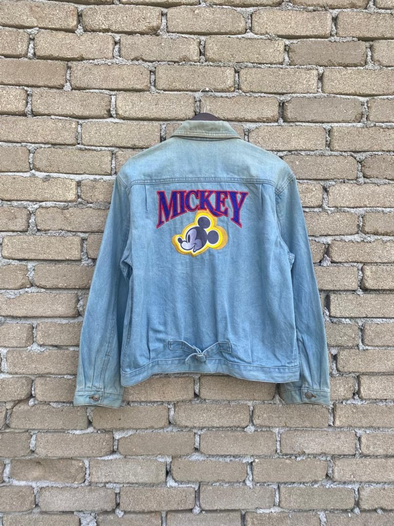 Disney Vintage Mickey Disney Denim Jacket Size US M / EU 48-50 / 2 - 6 Thumbnail