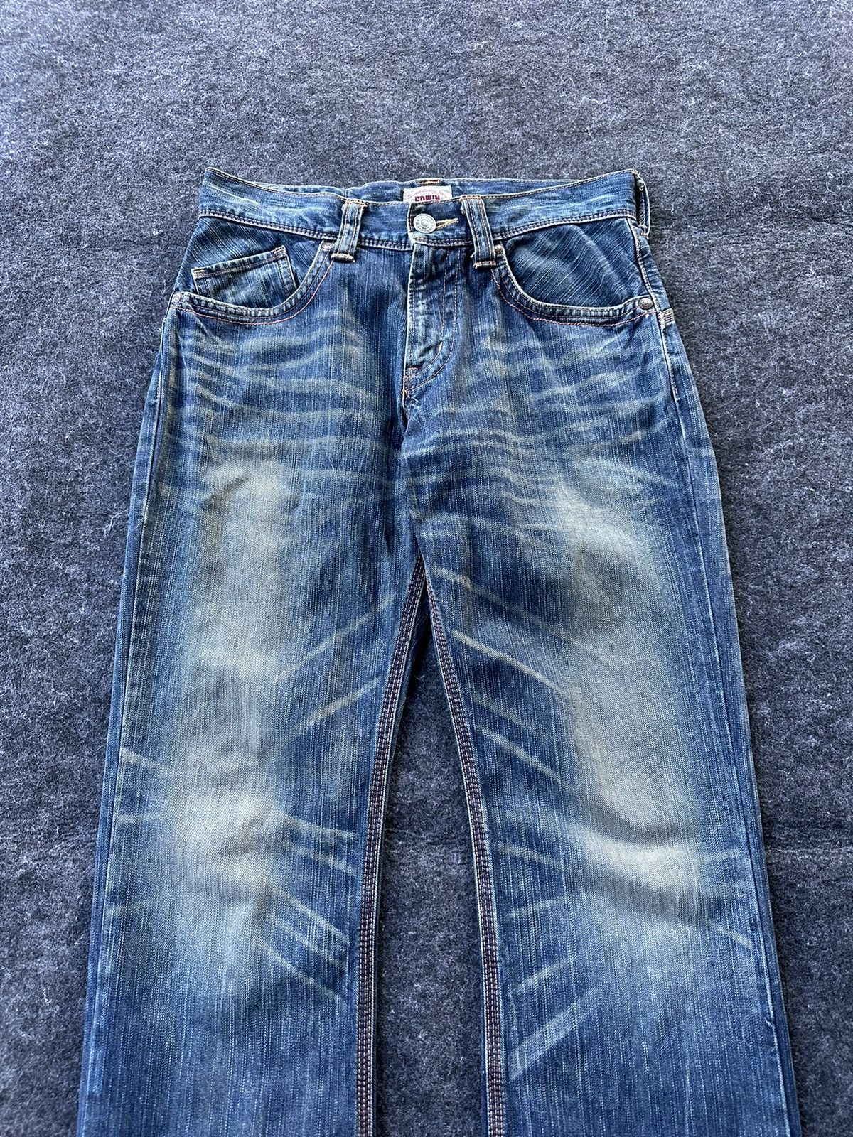 Edwin Vintage Mudwash Edwin Exclusive Flare Denim 30x33 D343 Size US 30 / EU 46 - 2 Thumbnail