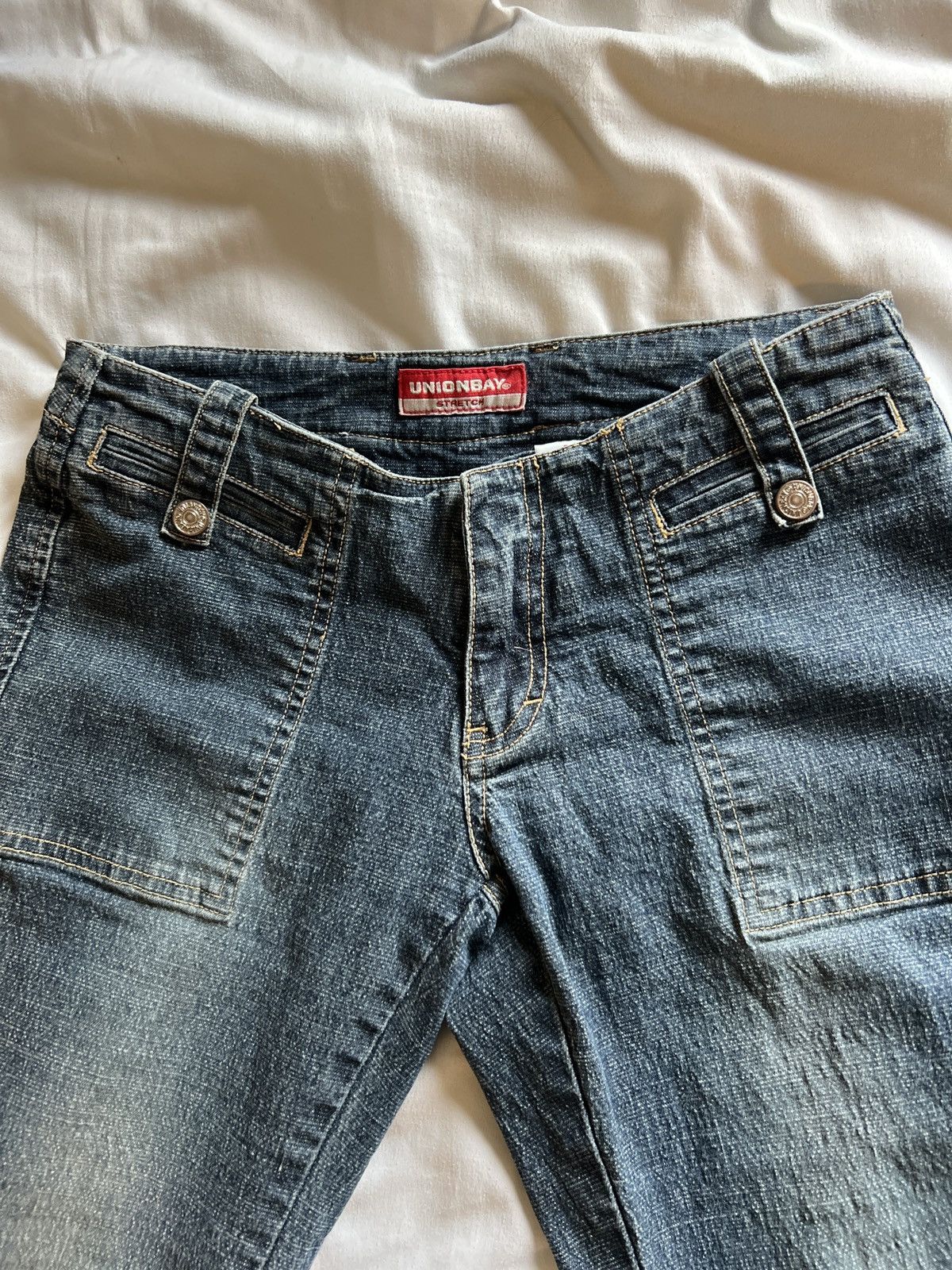 UNIONBAY UnionBay Vintage Dark Wash Jeans Size 25" / US 0 / IT 36 - 3 Thumbnail