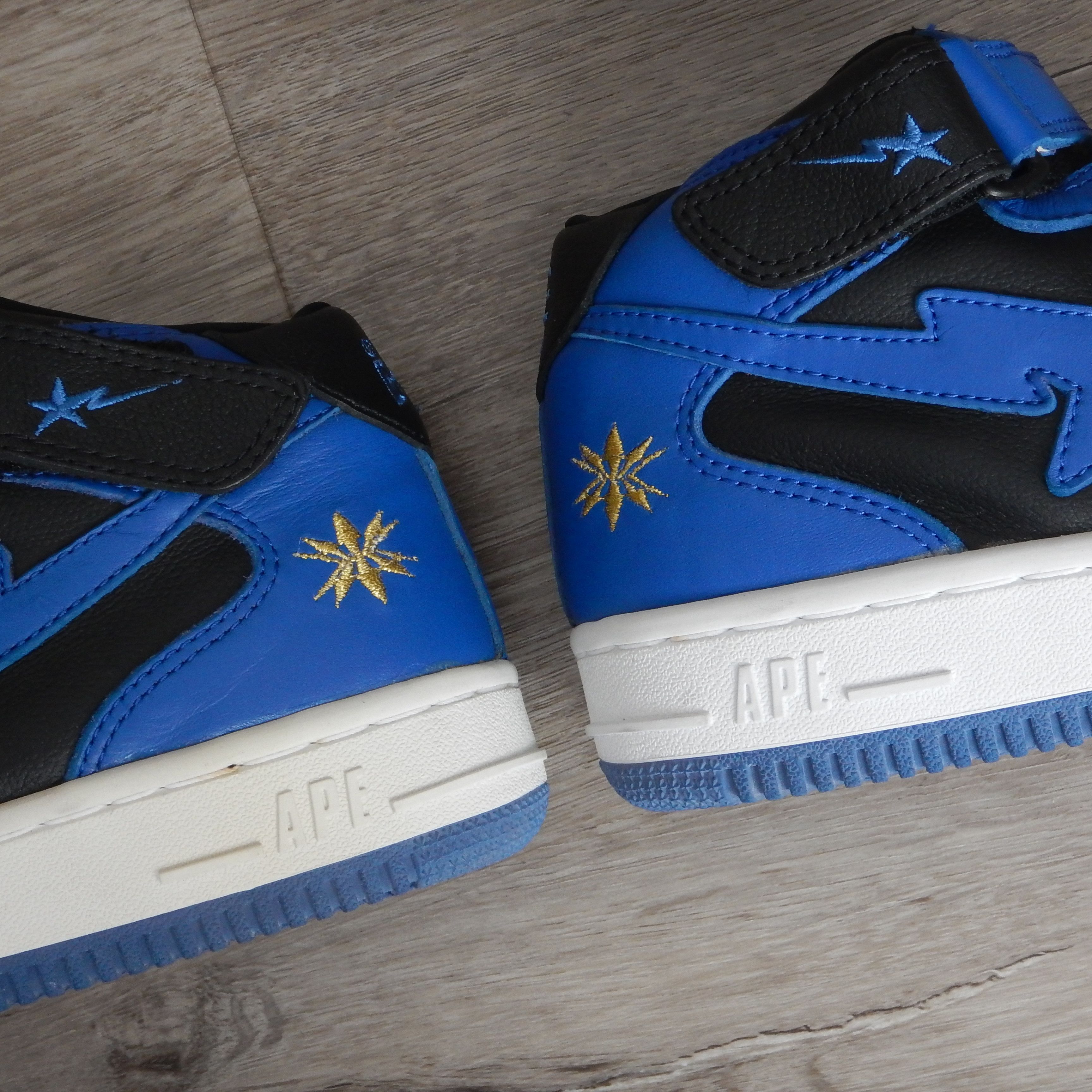 Bape 2001 Bape x DEVILOCK Bapesta Mid Size US 8.5 / EU 41-42 - 6 Thumbnail