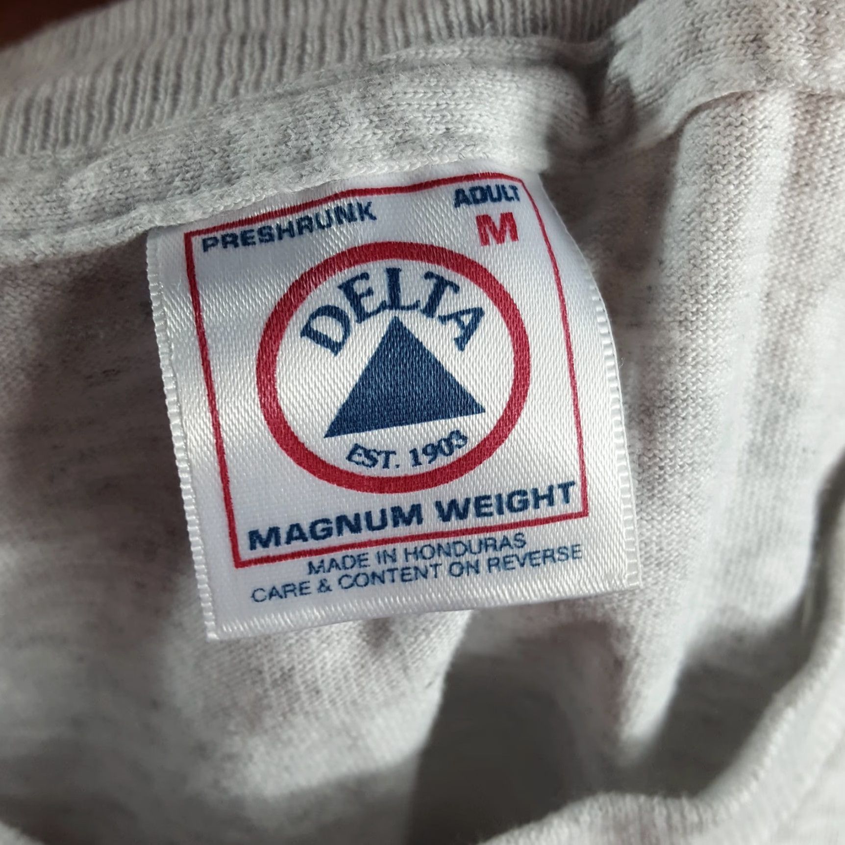 Delta VINTAGE Y2K Detroit Red Wings NHL T-Shirt Men Small Gray Ice Hockey Stanley Cup Retro Sports Size US S / EU 44-46 / 1 - 6 Thumbnail
