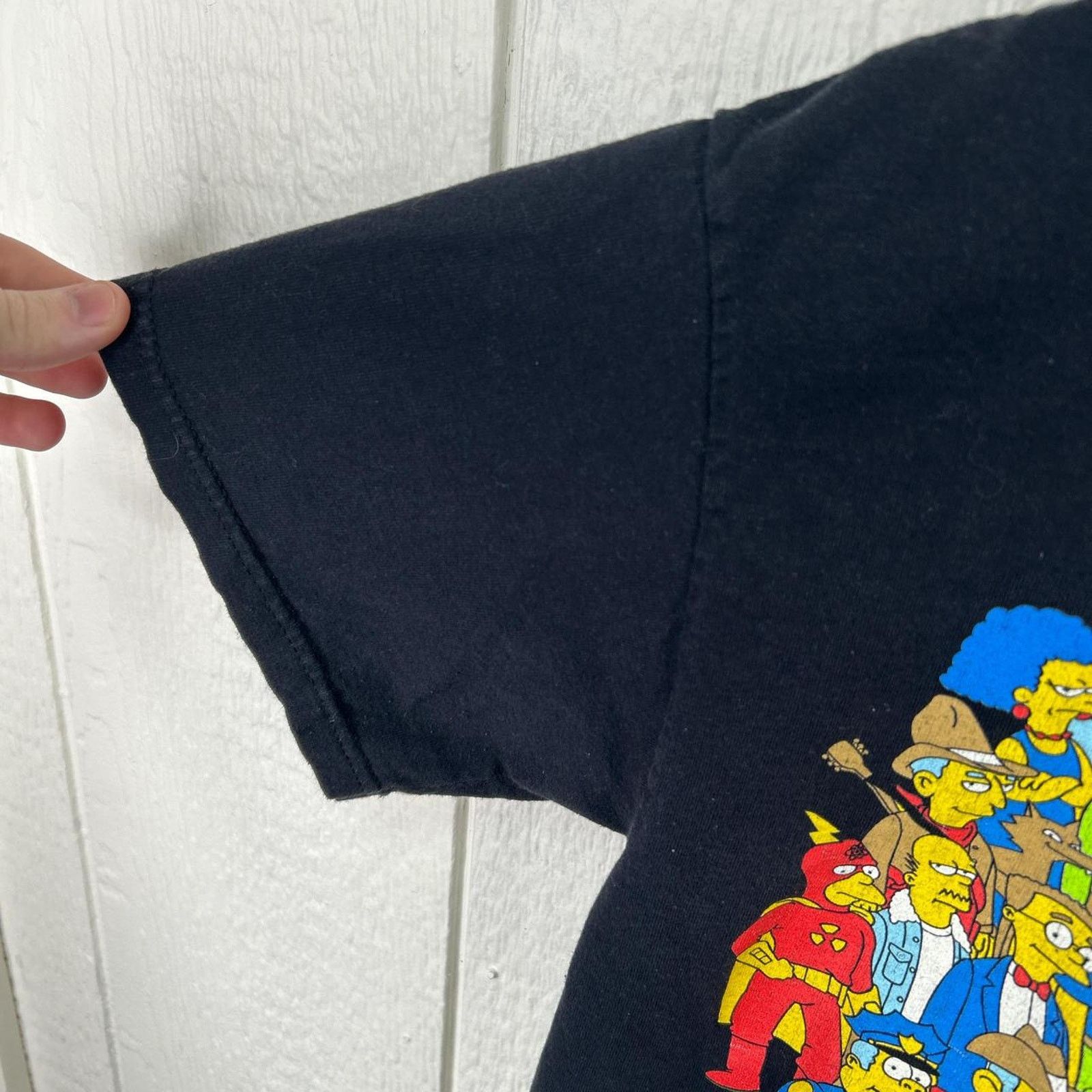 Delta Vintage 90’s Simpsons Characters Giant Print Tee Size Medium Size US M / EU 48-50 / 2 - 7 Thumbnail