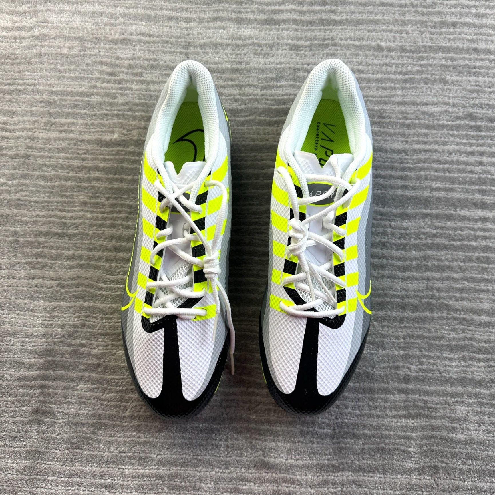 Nike Nike Vapor Edge Speed 360 Football Cleats Adult Size 13 Neon Volt Mens Size US 13 / EU 46 - 3 Thumbnail