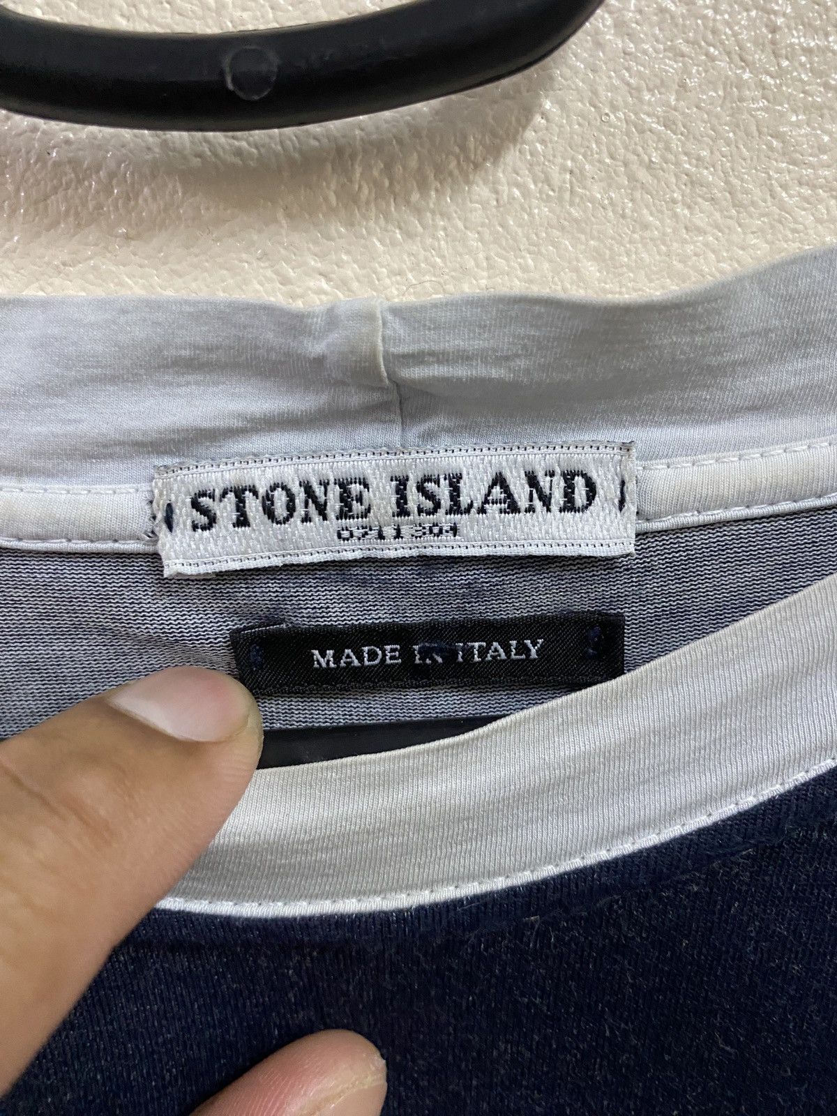 Stone Island Rare Vtg Stone Island Tee Size US XL / EU 56 / 4 - 10 Thumbnail