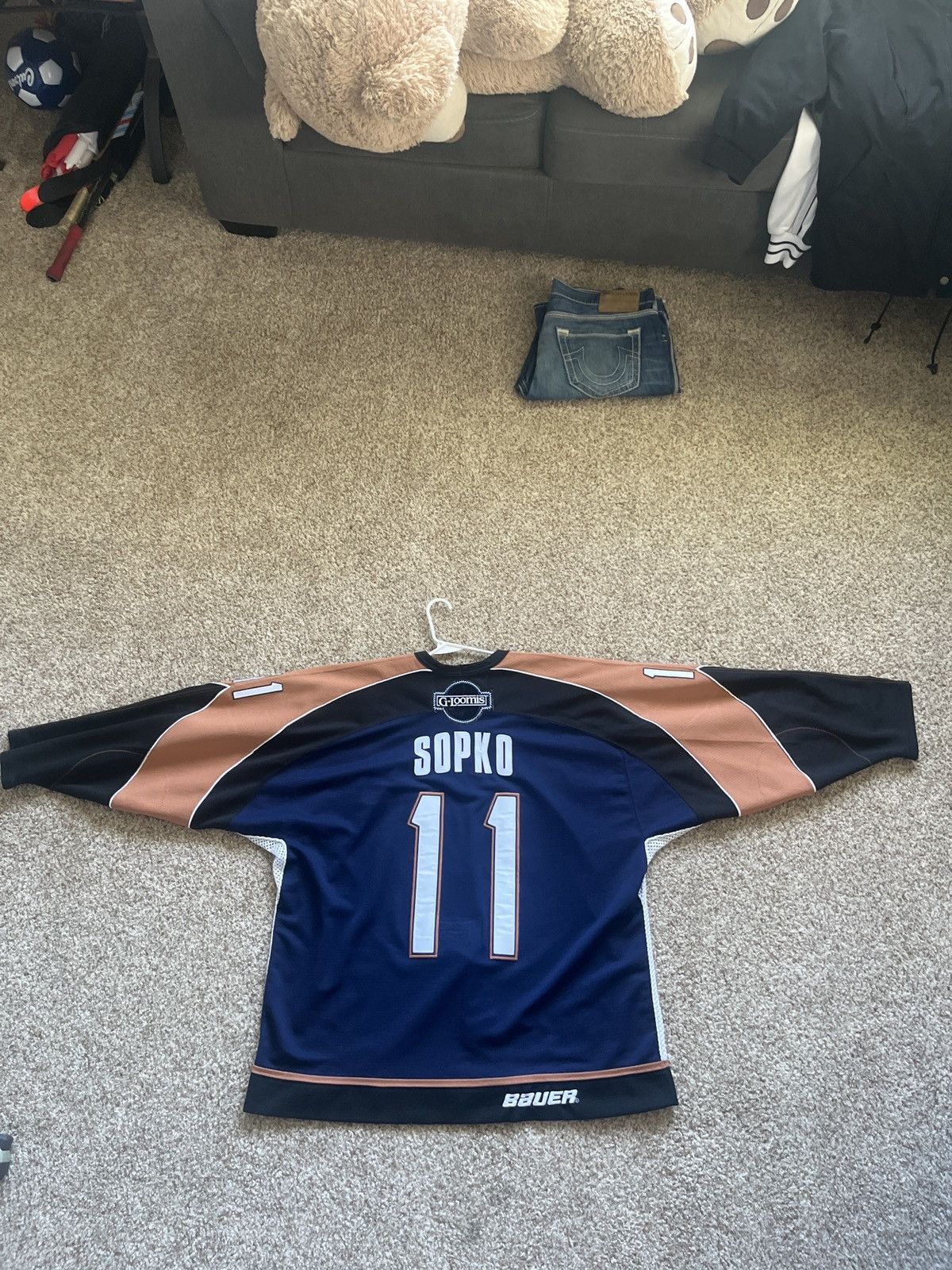 Vintage Vintage Lacrosse Jersey Size US XL / EU 56 / 4 - 5 Thumbnail