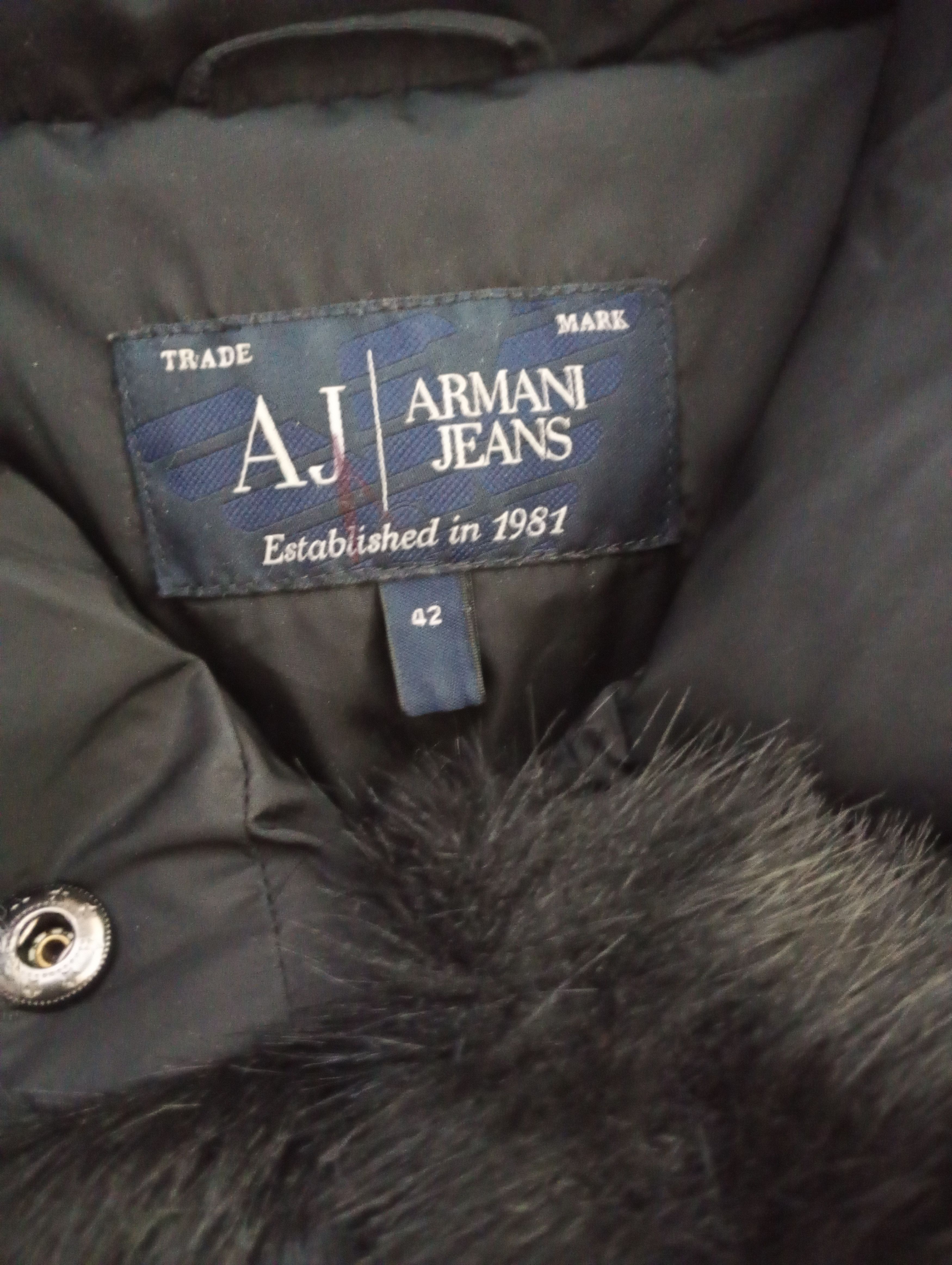 Armani Armani Jeans Down Jacket size Euro 42 Size M / US 6-8 / IT 42-44 - 6 Thumbnail