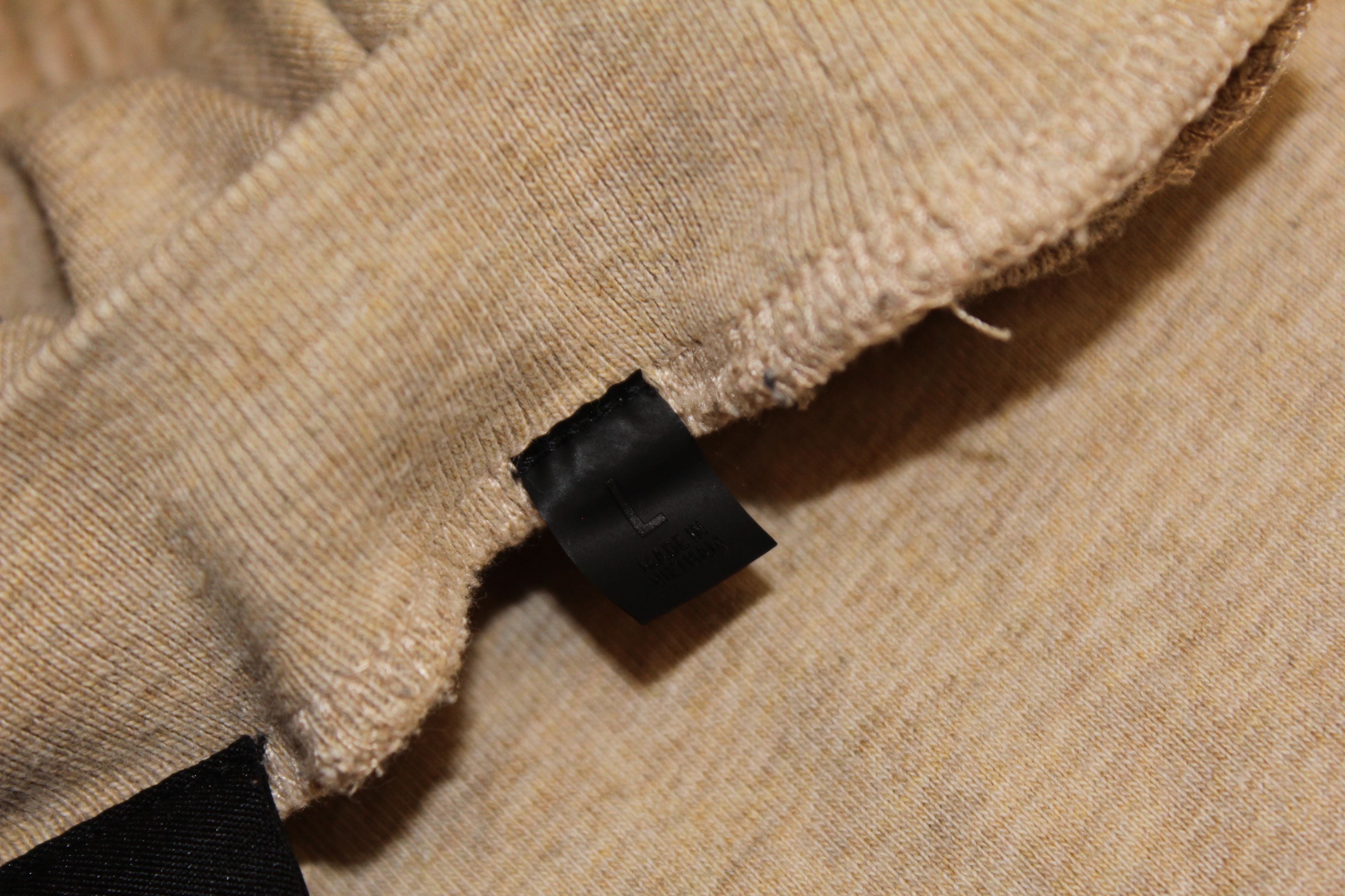 Essentials Essentials Fear of God Beige Oversized T-Shirt Size L Size US L / EU 52-54 / 3 - 7 Thumbnail