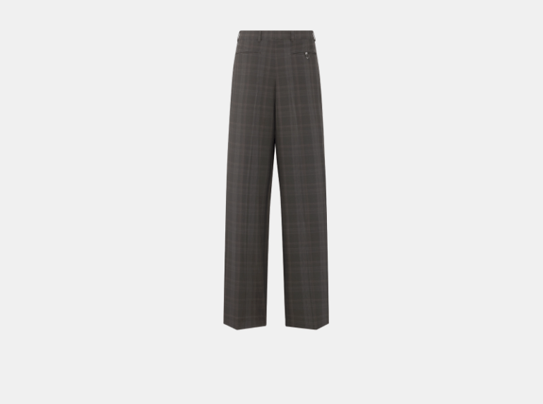 Dior o1w1db11225 513C10 Loose Pant in Black Size US 30 / EU 46 - 2 Thumbnail