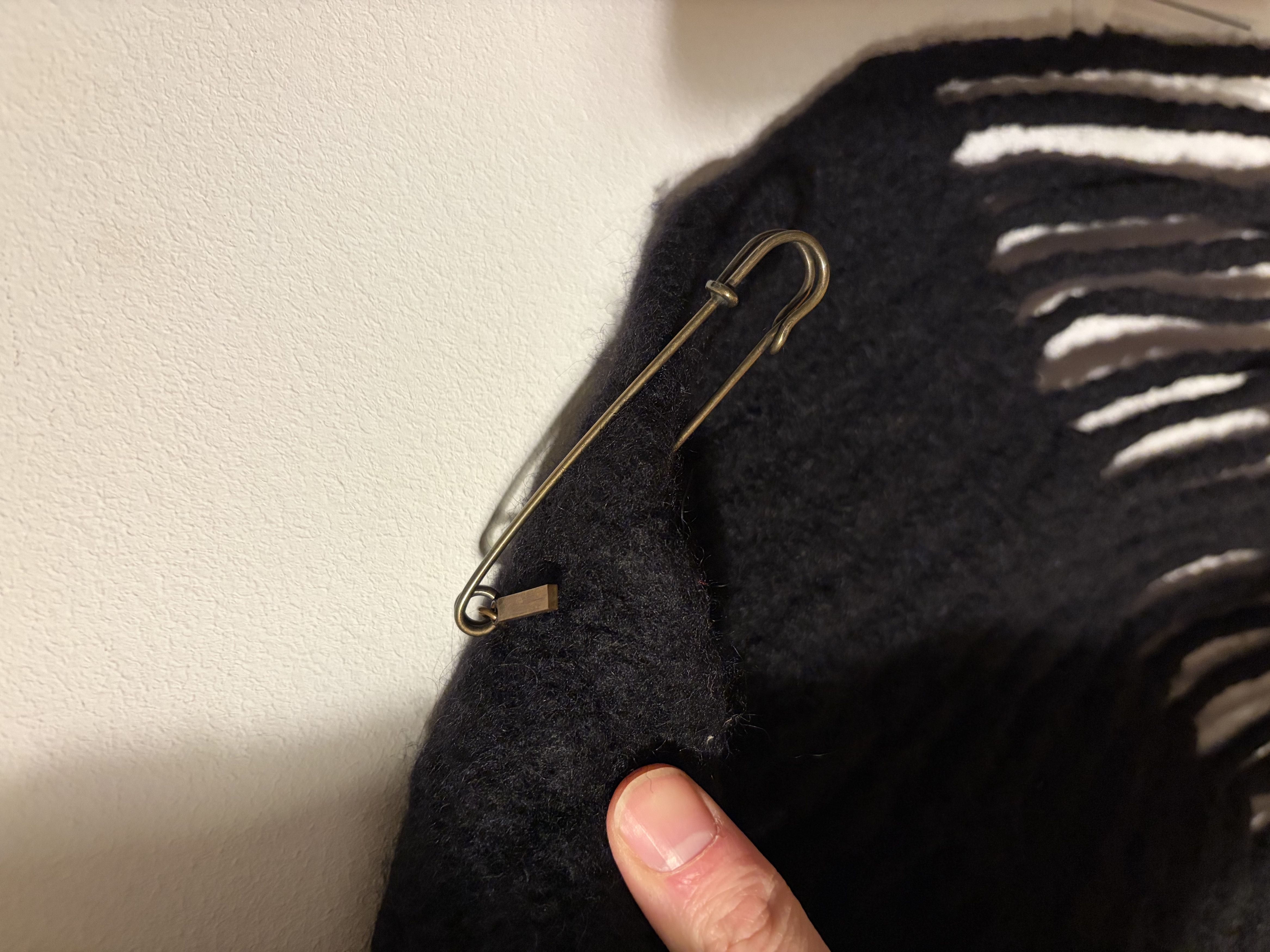 Cedric Jacquemyn Boiled Wool Scarf + Copper Pin Size ONE SIZE - 4 Thumbnail