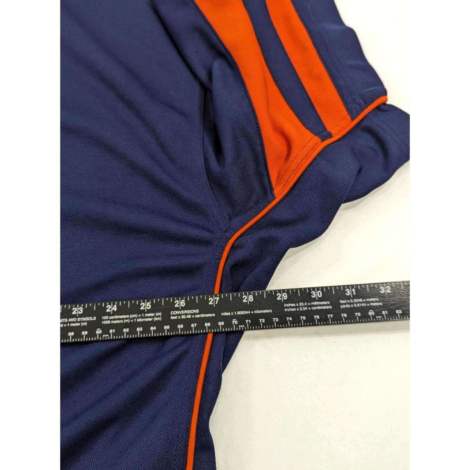 Starter VINTAGE Clemson Tigers Starter Polo 3XL Mens Blue Orange Short Sleeve Logo Tee Size US XXL / EU 58 / 5 - 7 Thumbnail